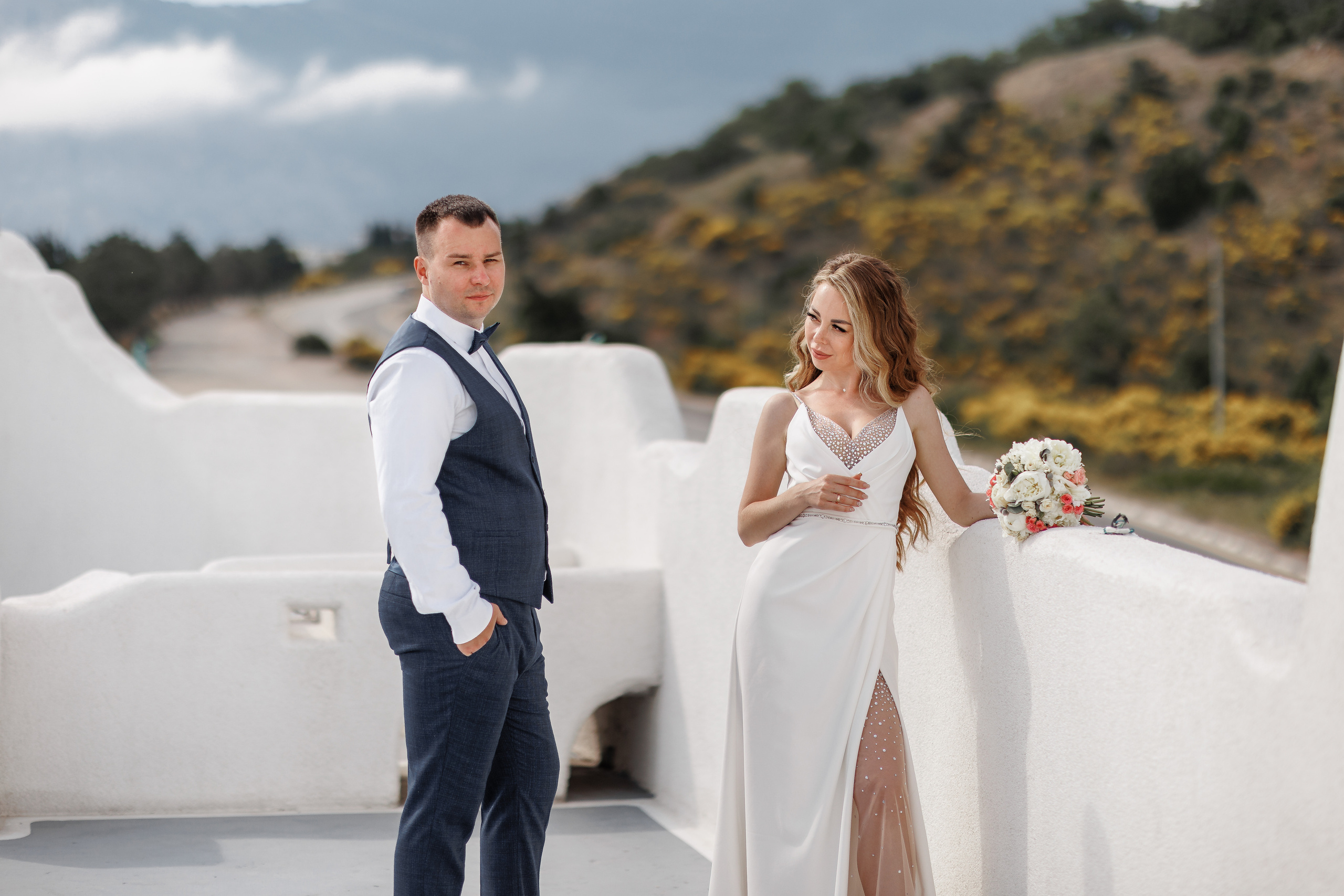 Море и горы. Анонс свадьбы Карины и Алексея. Свадебный фотограф в Крыму и Севастополе Ольга Баскакова