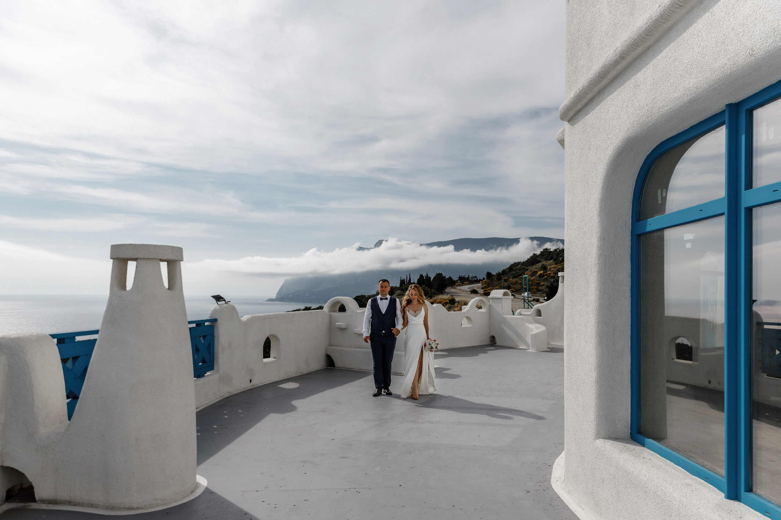 Море и горы. Анонс свадьбы Карины и Алексея. Свадебный фотограф в Крыму и Севастополе Ольга Баскакова