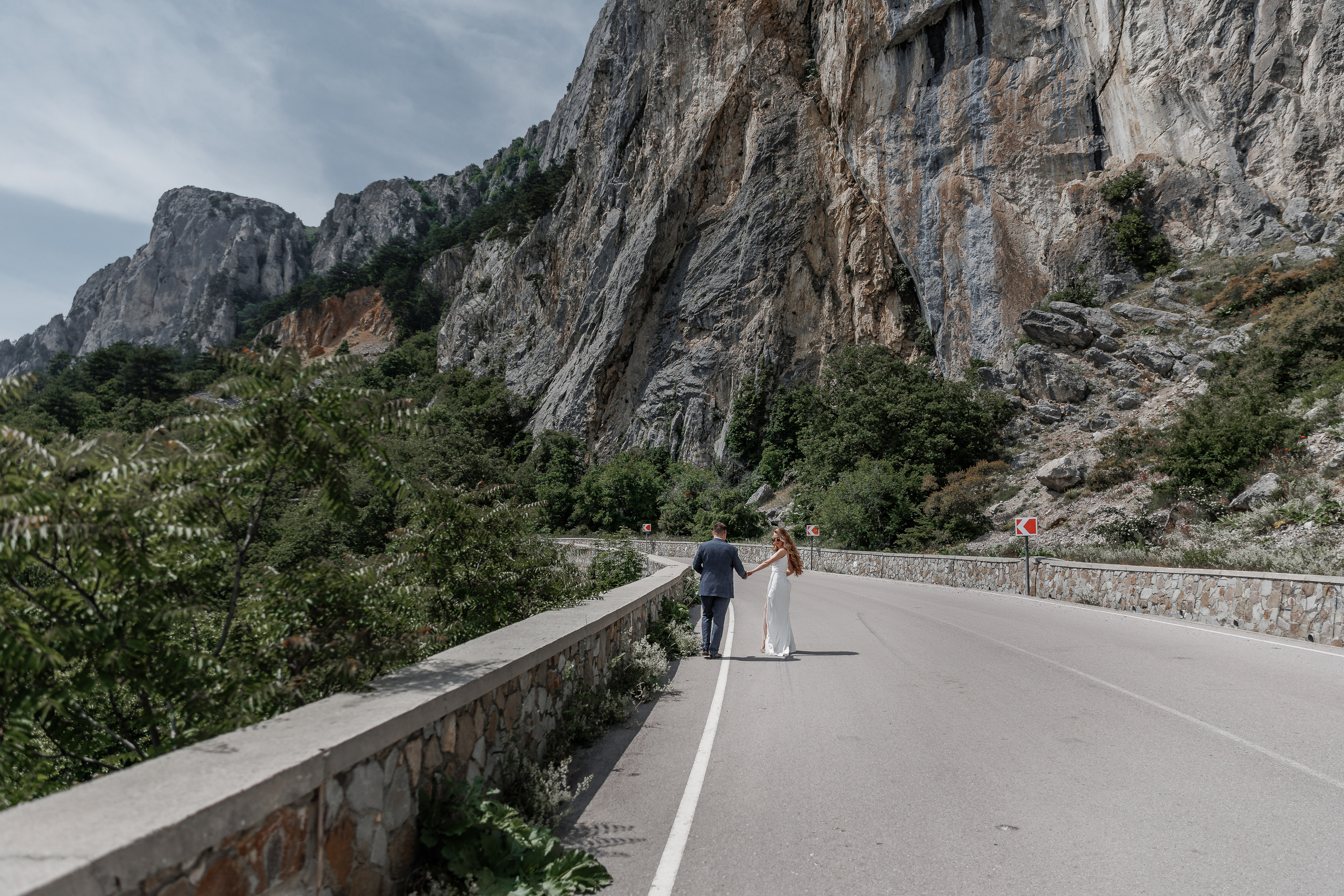 Море и горы. Анонс свадьбы Карины и Алексея. Свадебный фотограф в Крыму и Севастополе Ольга Баскакова