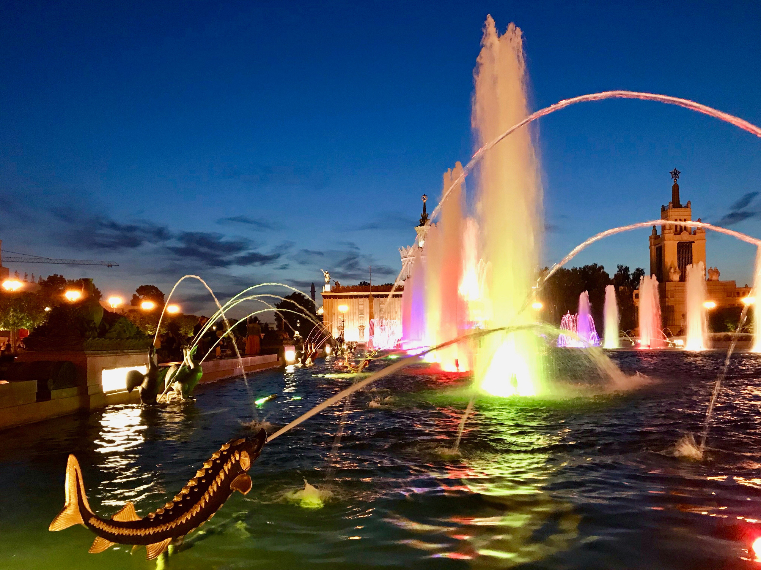 Виды ВДНХ Москва. Авторские фотографии Чугунова Николая