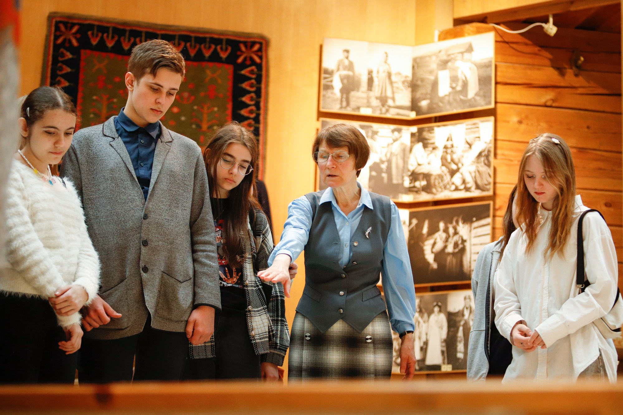 Экскурсия в Этнографический музей. Фотограф Дарья Попова