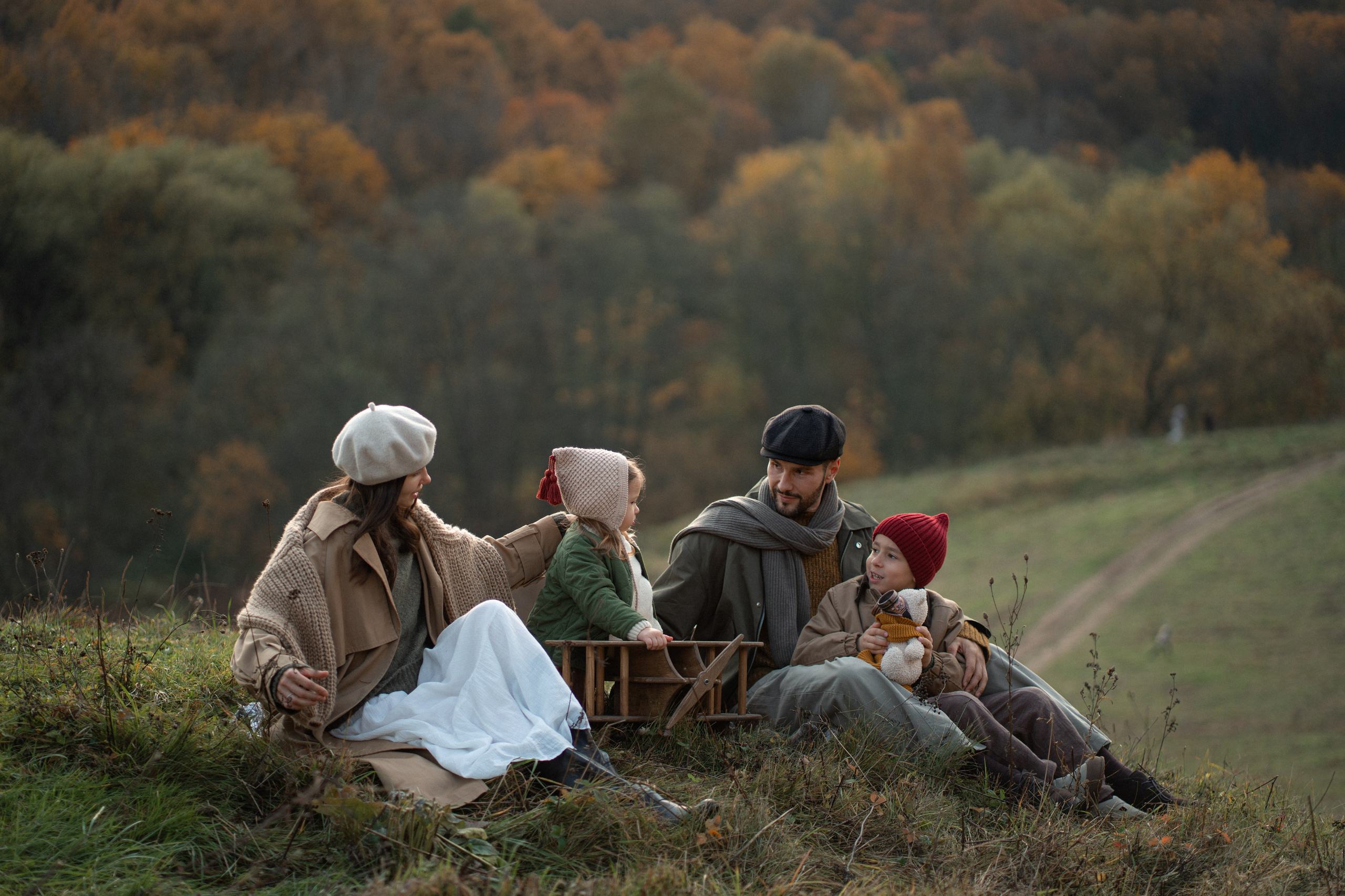 Осень в Цаицыно. Семейный и детский фотограф Мария Лютикова