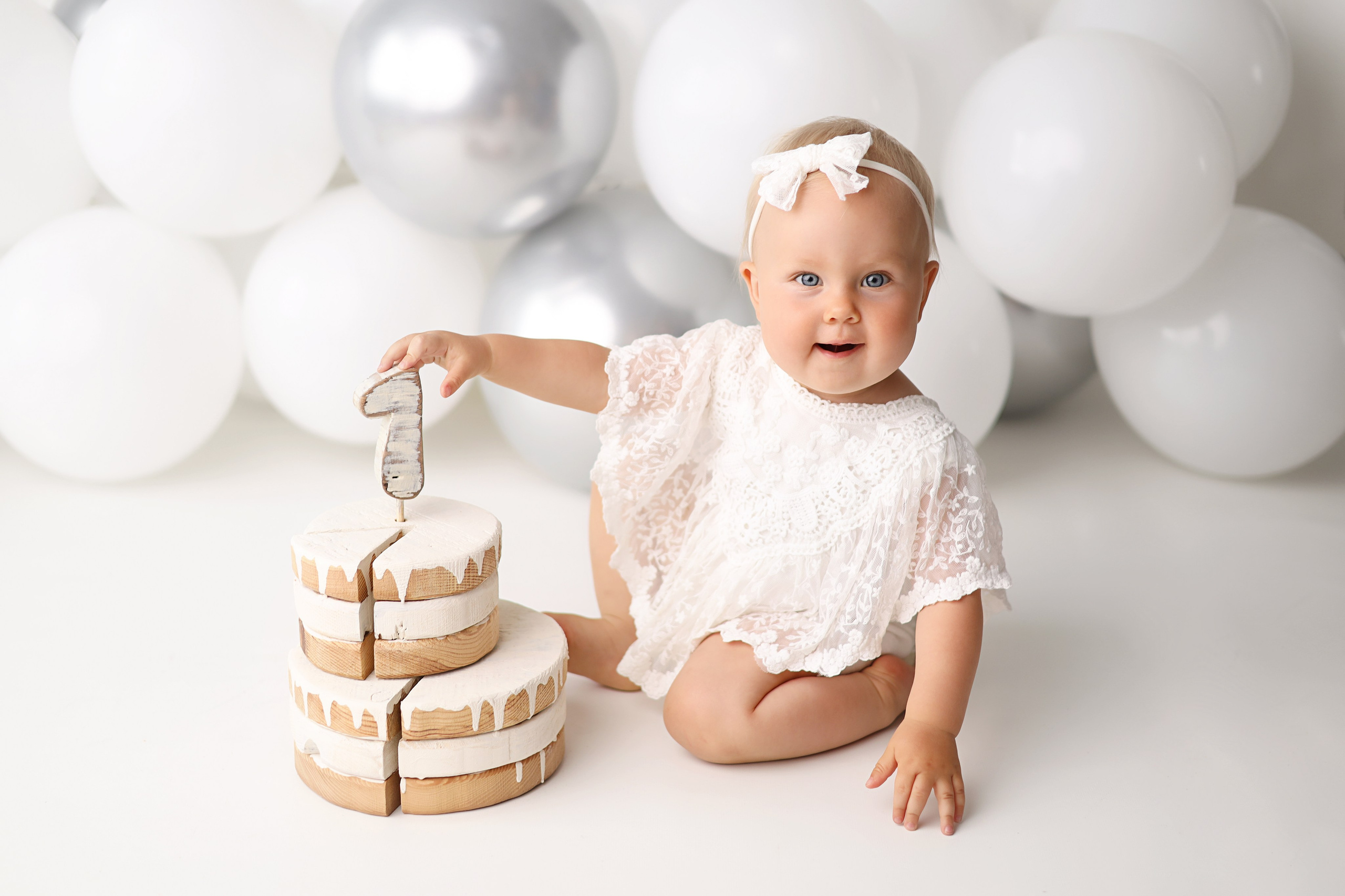 Детская фотосессия на 1 годик для Киры. Фотограф новорожденных Москва. Ньюборн фотограф Москва