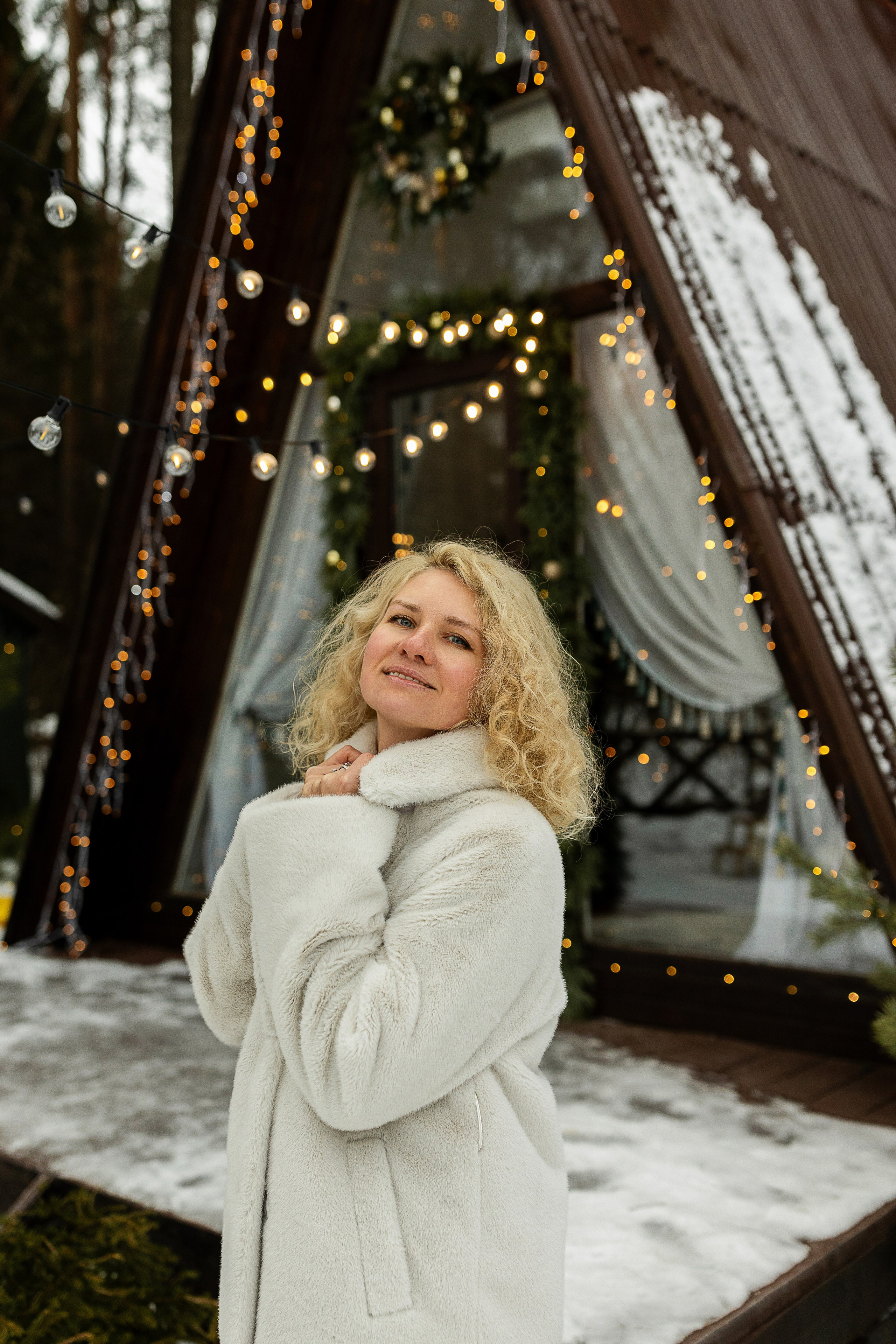 Зима в Кантри Хаус (загородная локация). Семейный и детский фотограф в Москве Олеся Маркина
