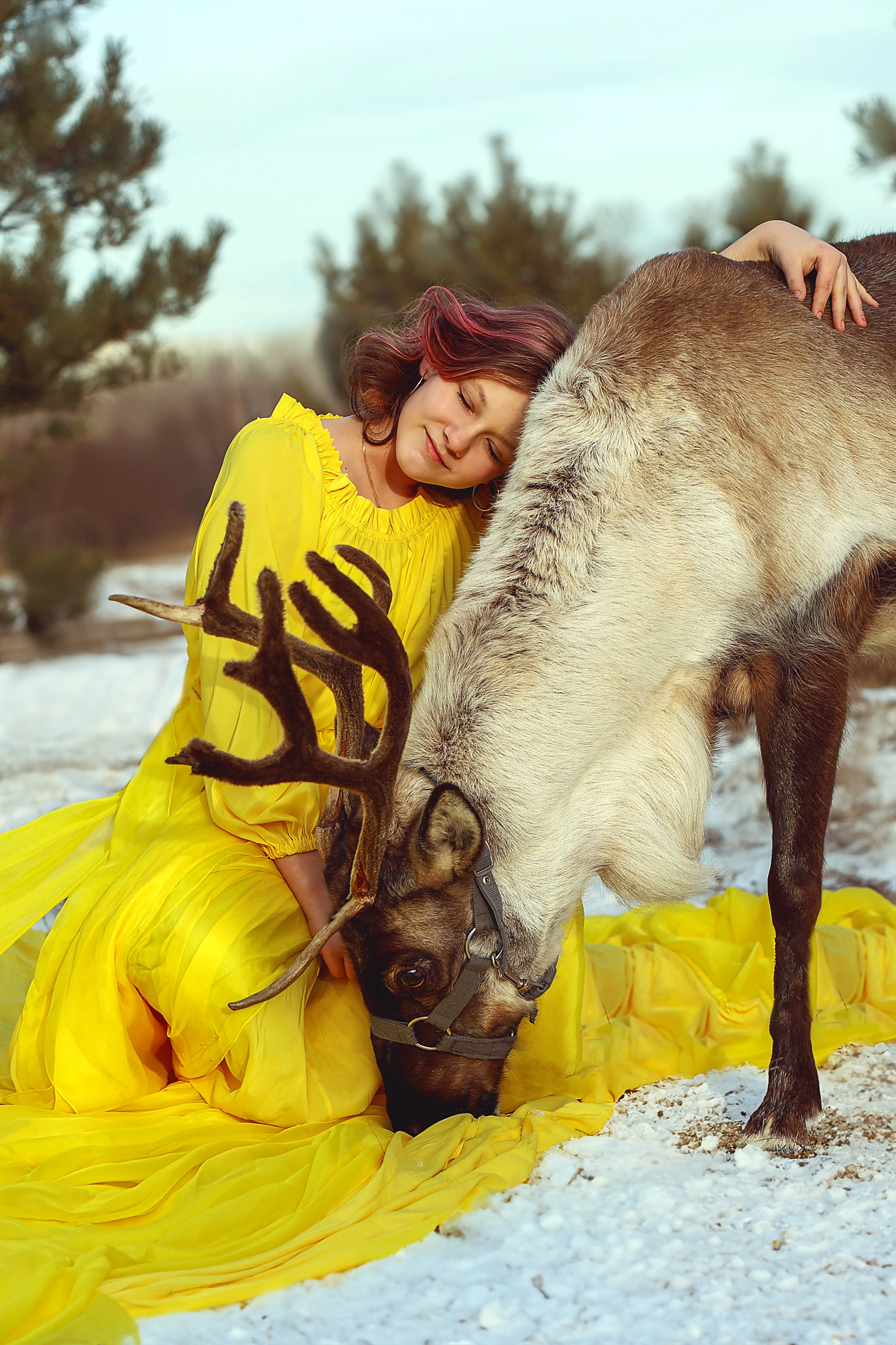 Олениха Нося 2024. Конный фотограф в Красноярске — Любовь Похабова