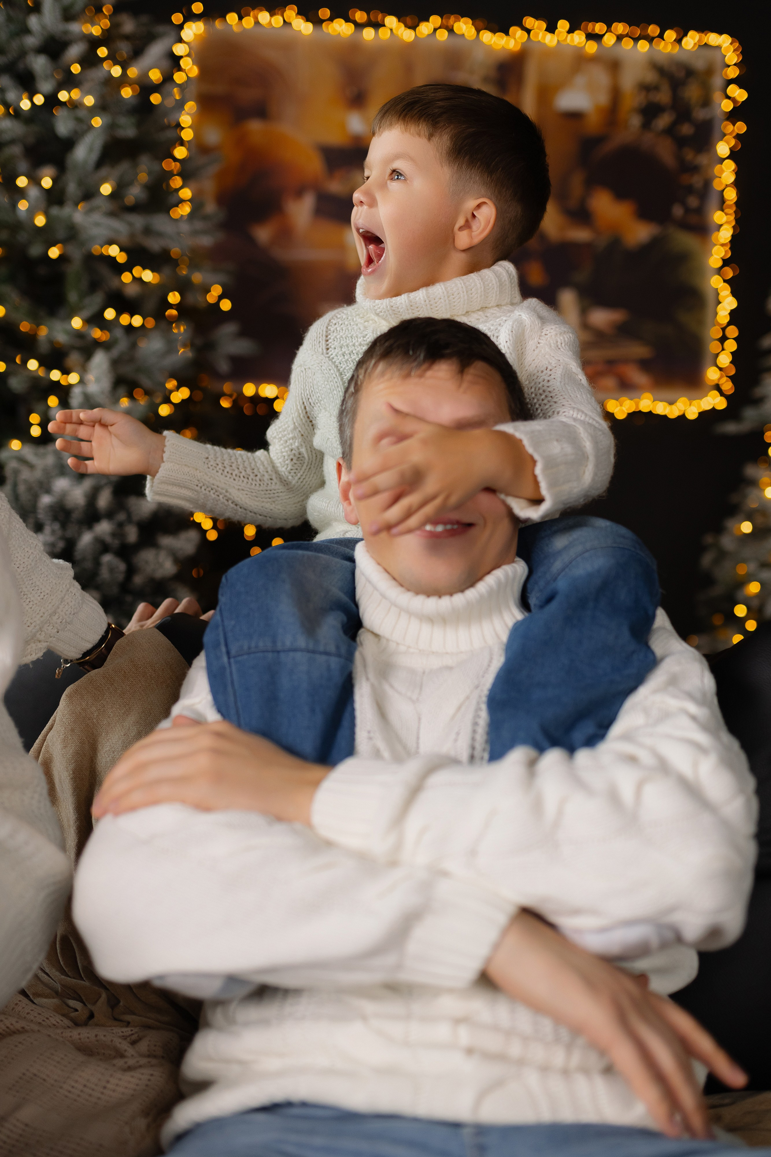 Семейная новогодняя съемка. Свадебный фотограф в Минске/Беларуси Сергей Спиридонов