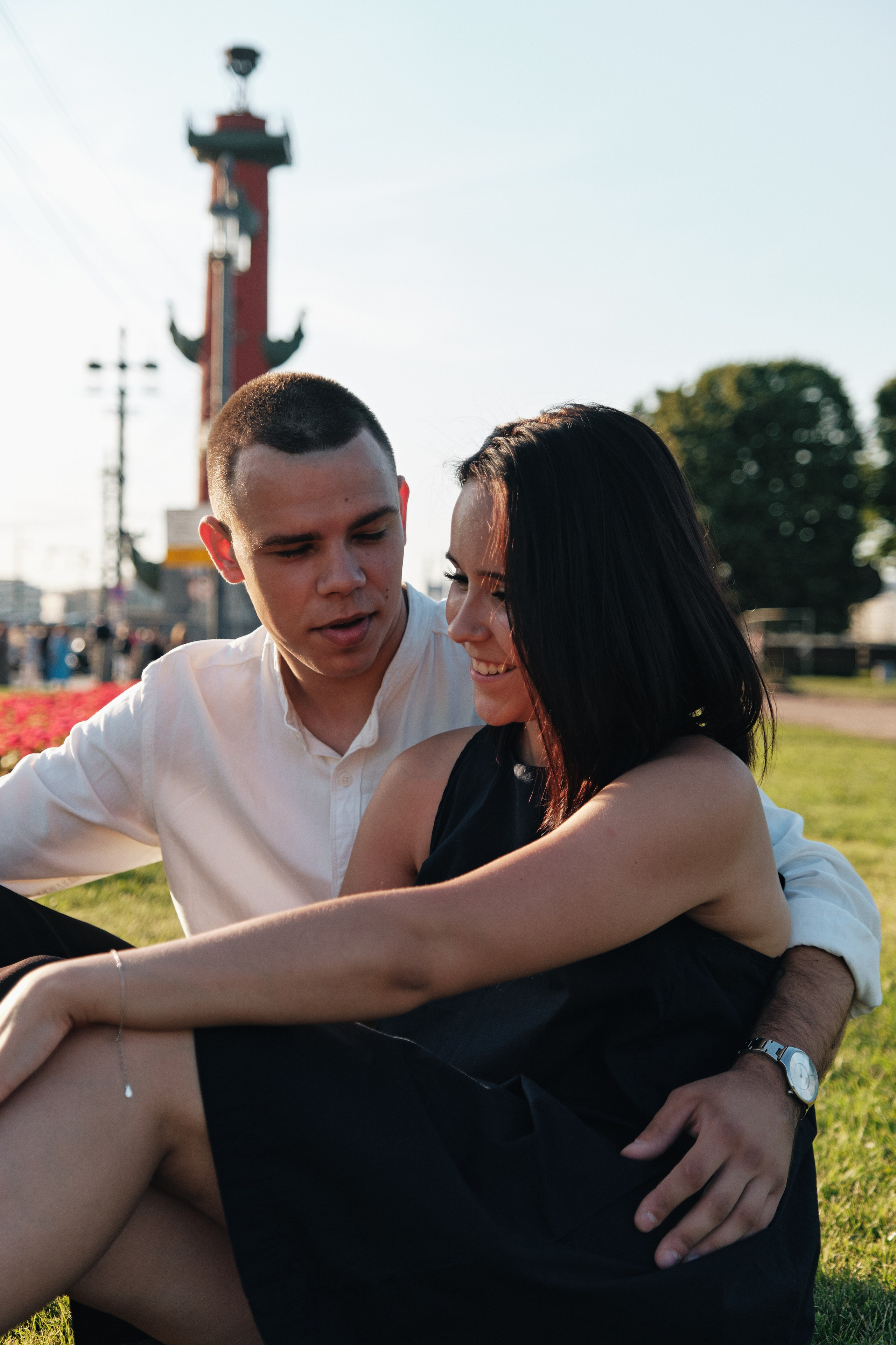 Уличная фотосессия в СПб вдвоём