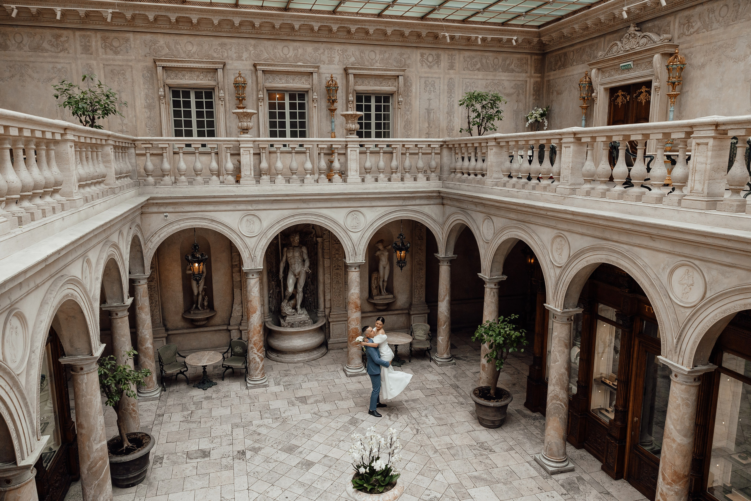 Свадебная фотосессия в Ресторане Турандот