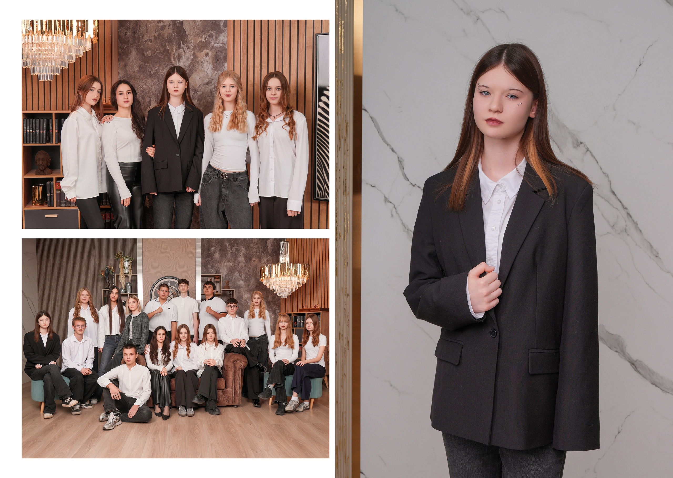 ШКОЛА № 80 9 Д. Красивый выпускной альбом в Краснодаре