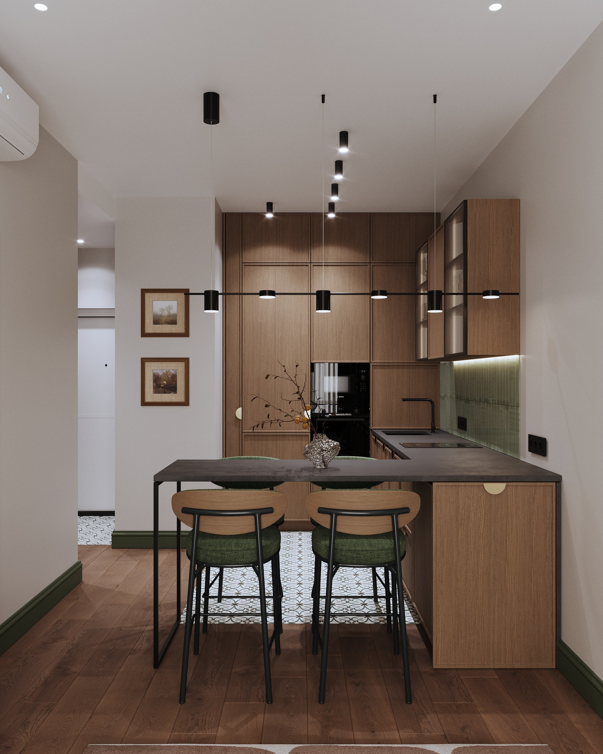 ЖК Шкиперский 19/Санкт-Петербург /36 кв м. Ксения Барабаш дизайнер интерьера в Санкт-Петербурге