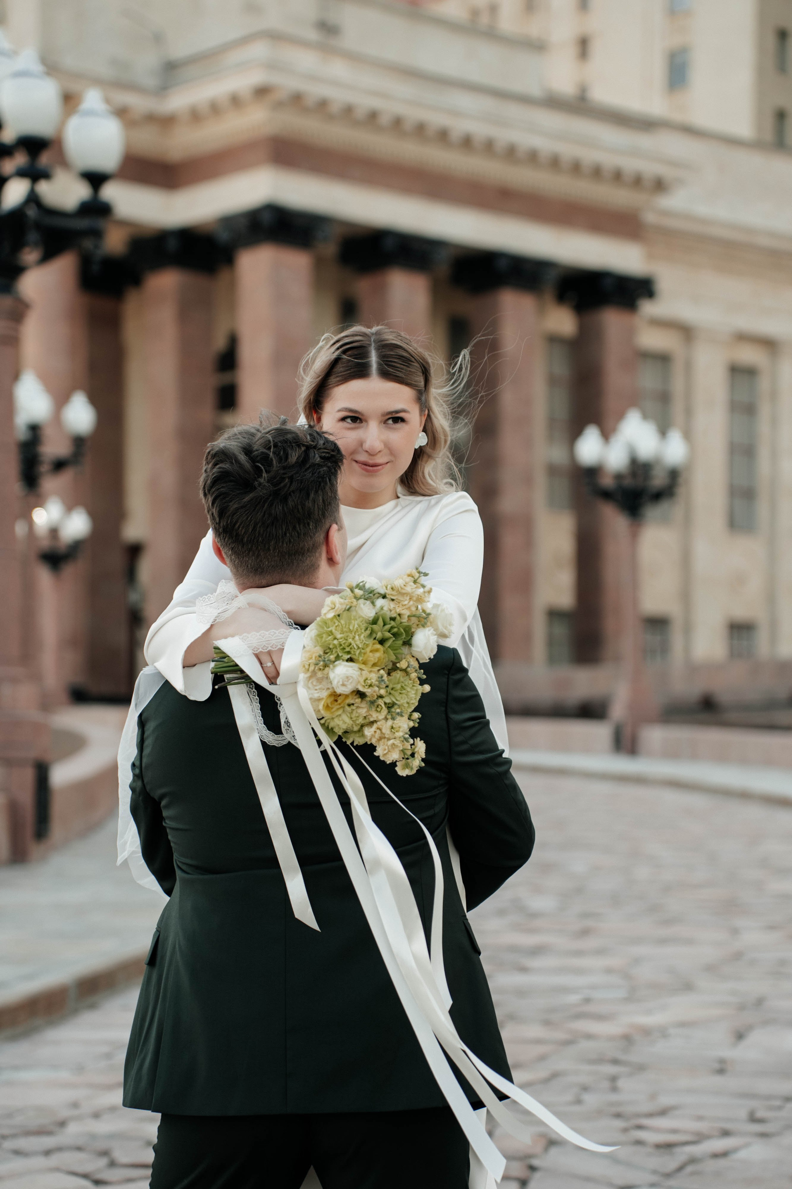Евгений и Анастасия / Особняк Спиридонова, МГУ. Свадебный фотограф Москва Александра Аверкова