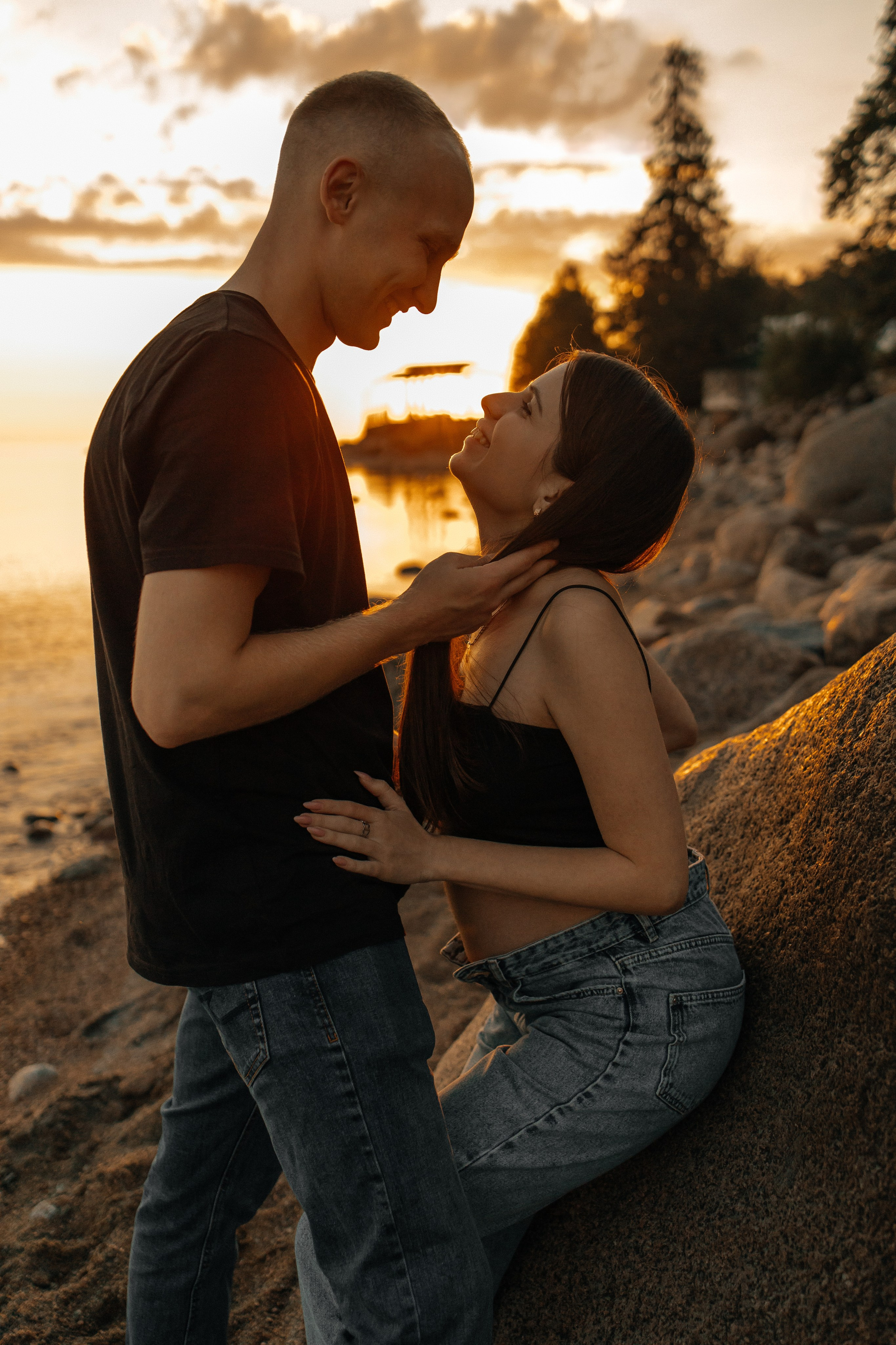 Гендер-пати для двоих на заливе. Фотограф в Санкт-Петербурге Виктория Безверхая