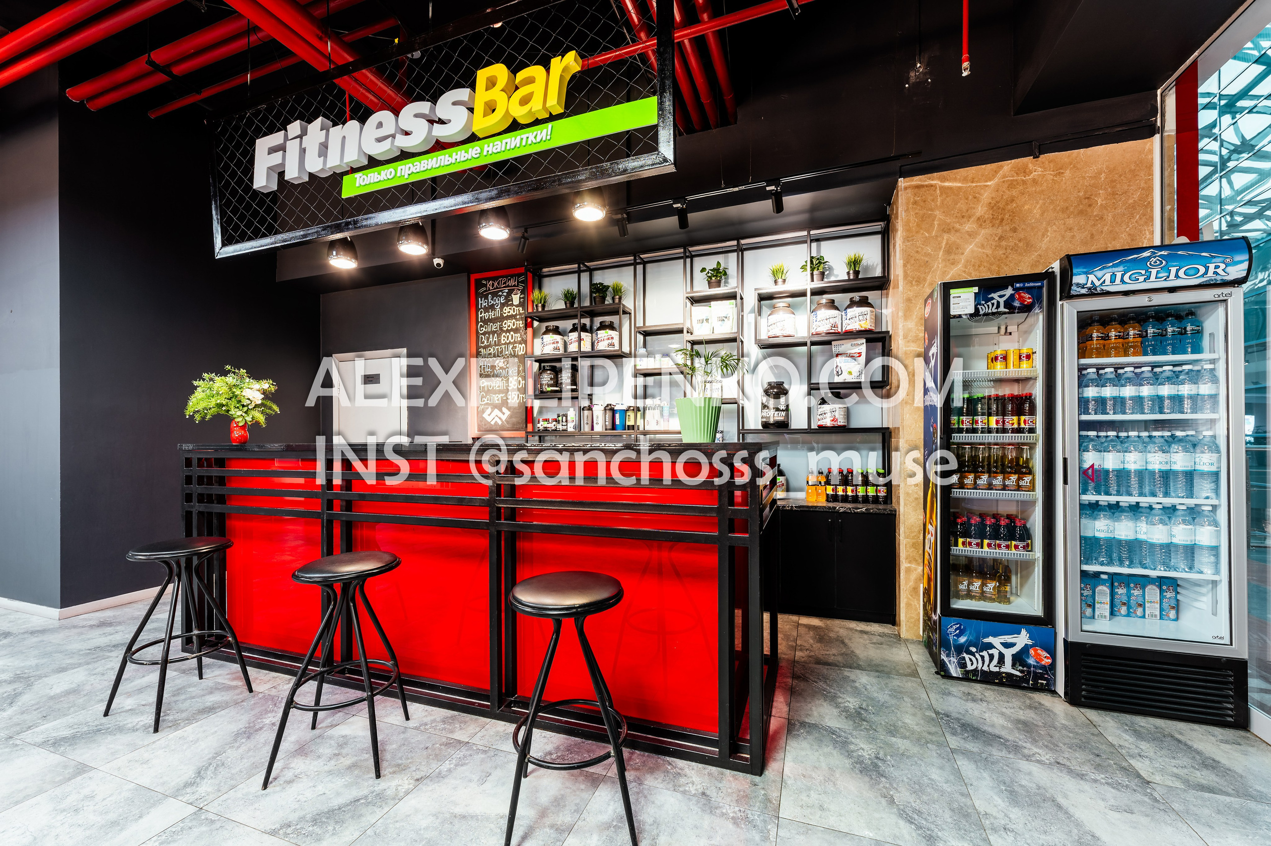 WORKOUT Достык 18. Фотограф интерьера недвижимости и архитектуры в Астане