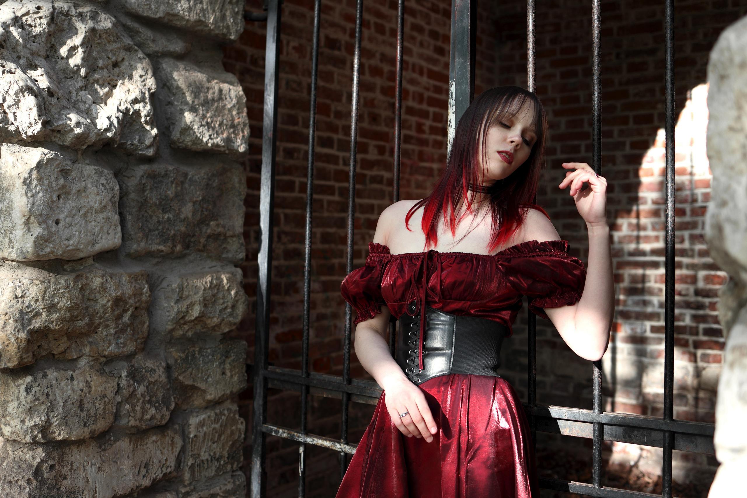 Jungfrau in Rot. Арт-фотограф. Coffelisk