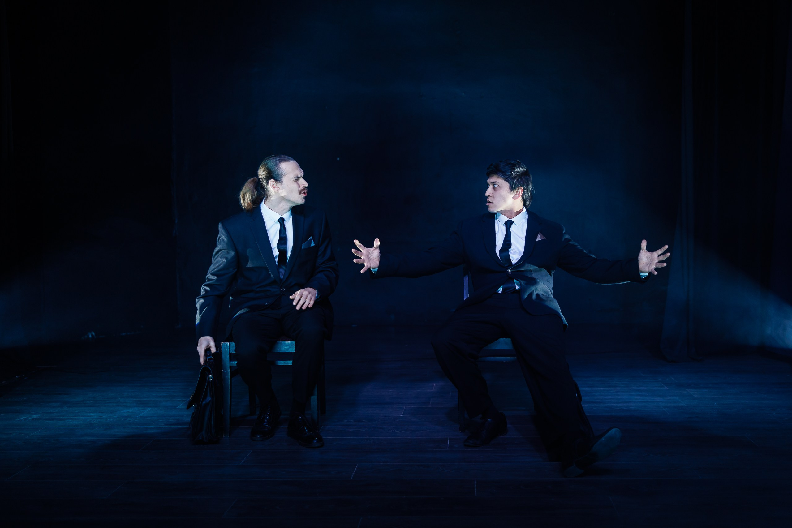 Спектакль «СТРИПТИЗ» от театра Д. Лица в СПб. Фотограф в Санкт-Петербурге — Сергей Петров