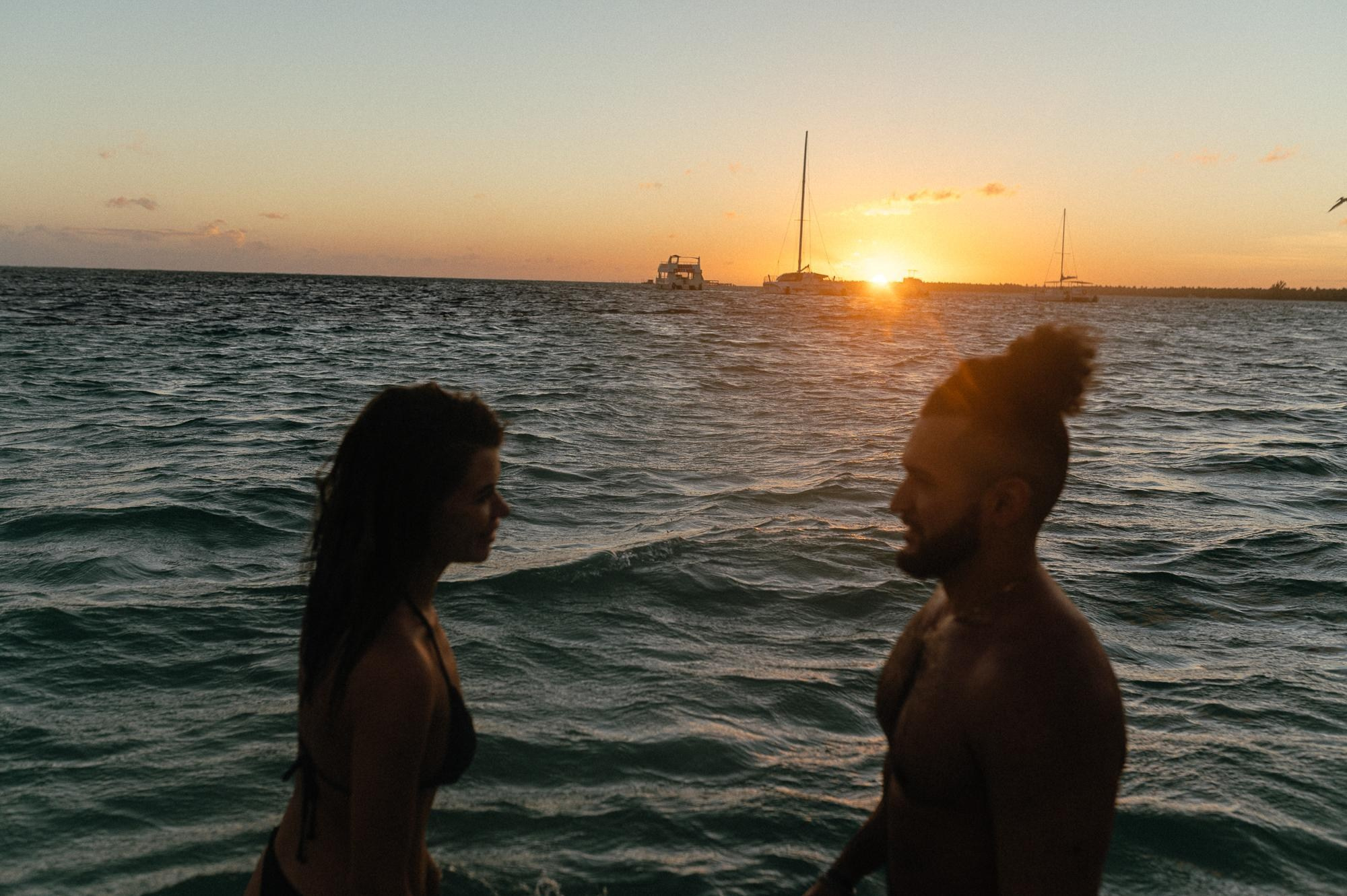 2021 Доминикана. Рома, Лера и океан. Свадебный фотограф Абрамова Ксения