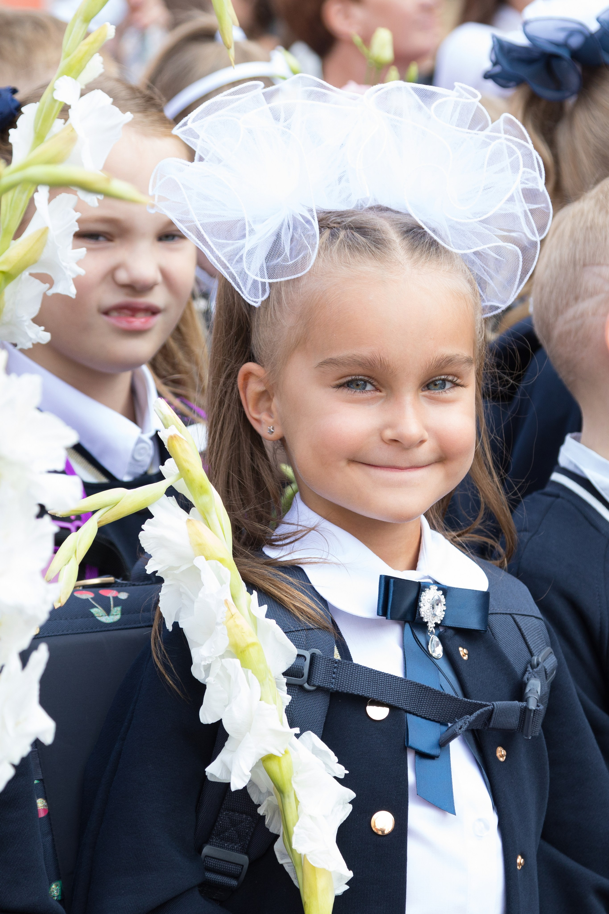 Линейка первоклассников. Детский и контент фотограф Надя Волкова Санкт-Петербург