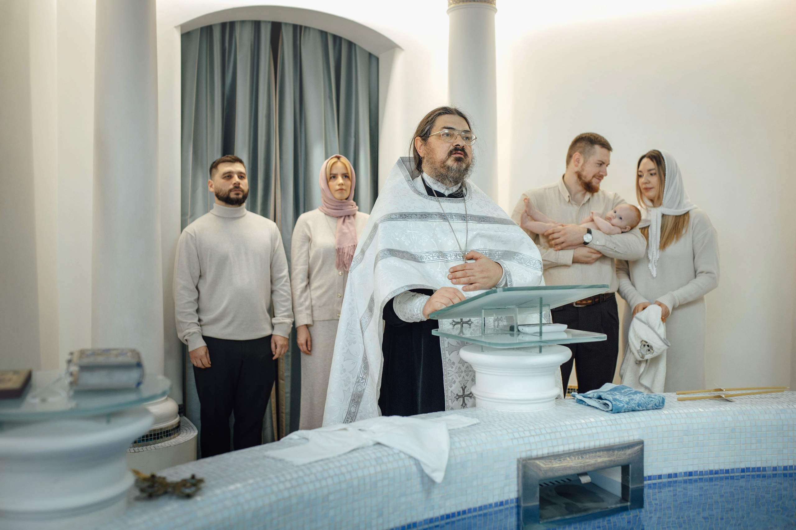 Крещение Эмилии, храм Святой Троицы, ноябрь 25