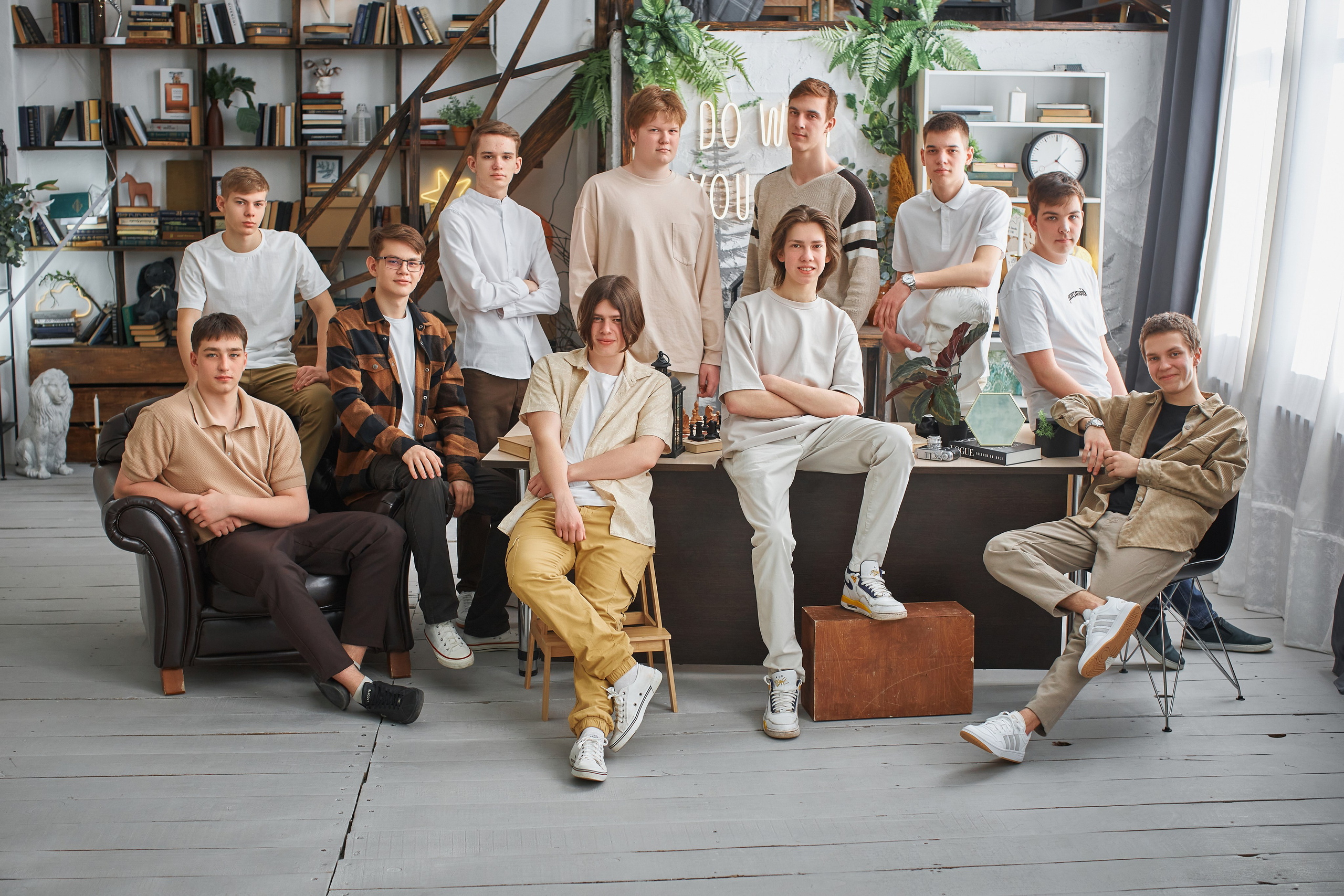 Групповая съёмка. Выпускные альбомы в городе Курган для всех