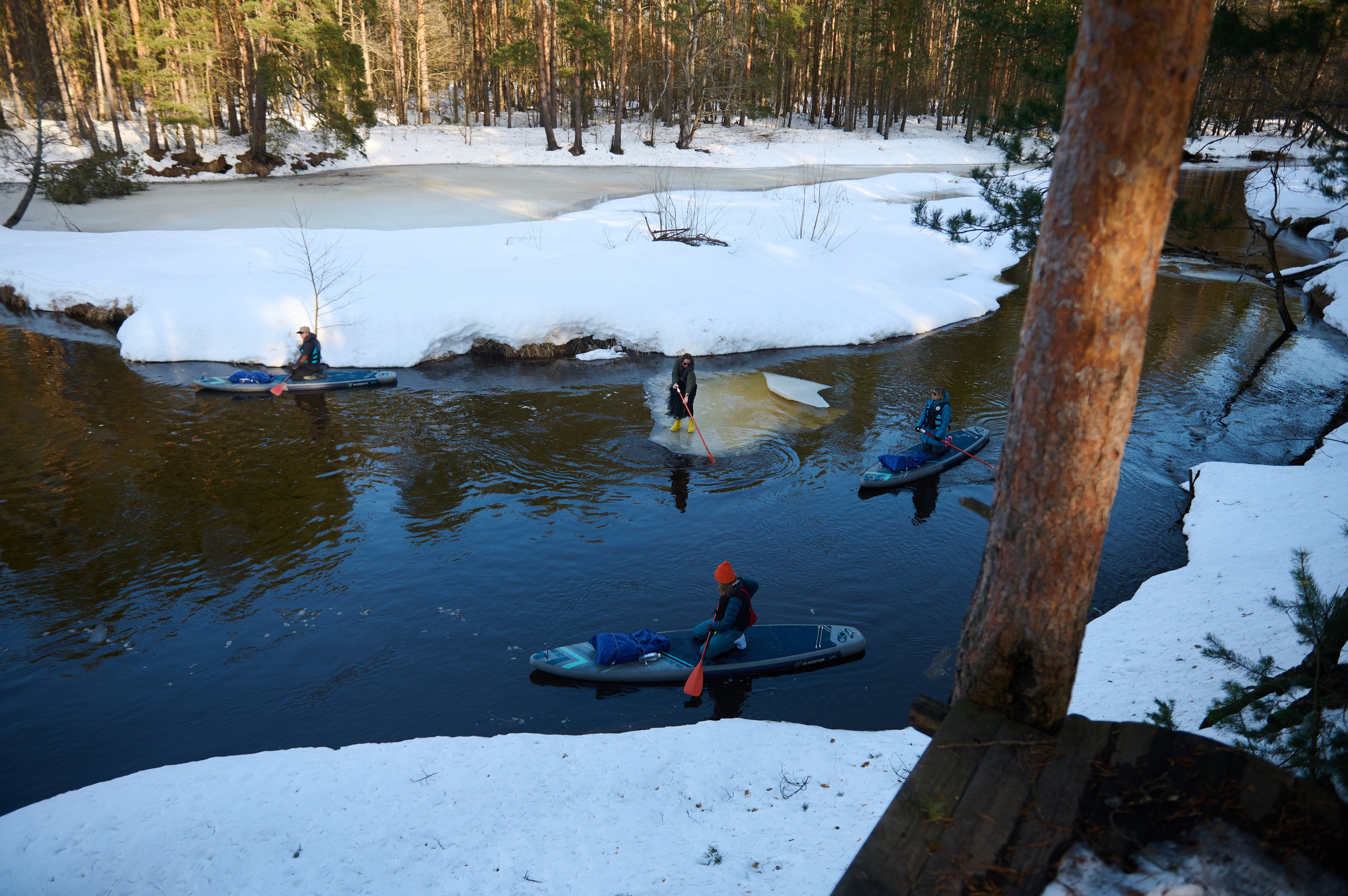 Первый весенний сплав р. Нерская. Главная