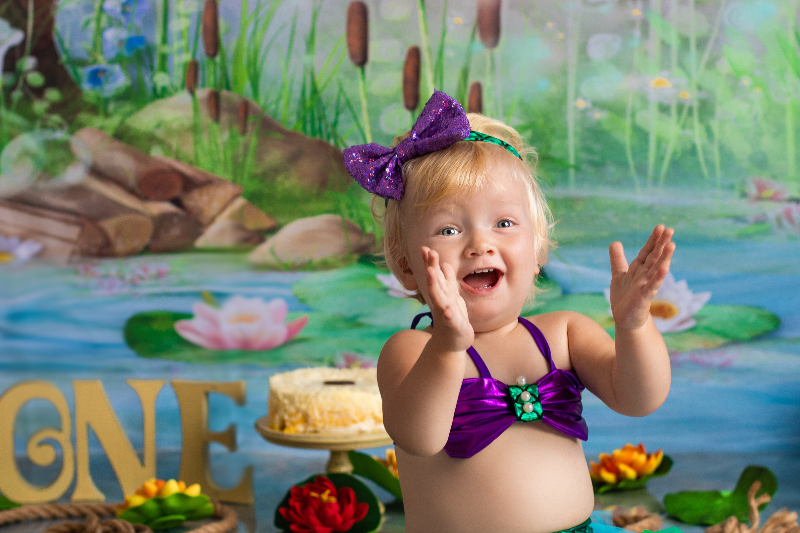 С тортиком. Фотограф новорождённых Псков