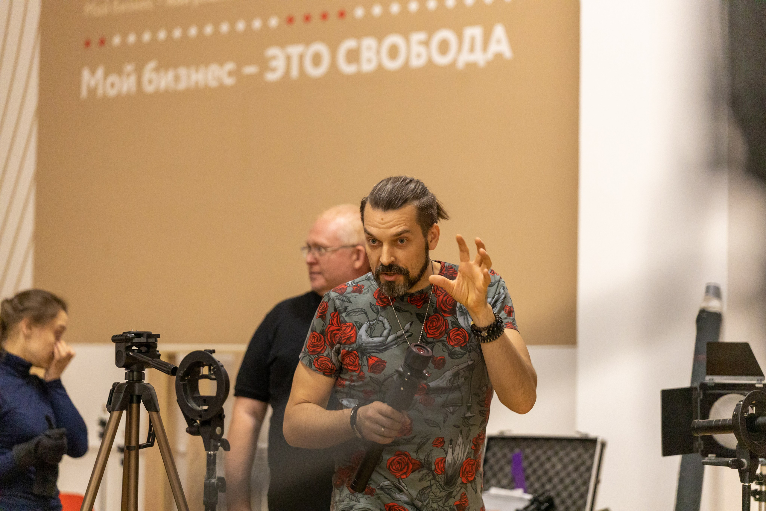 Репортаж для Мой Бизнес — Мастеркласс Павла Ребанда. Фотограф в Туле Крупский АнДРей. Фотостудия «КАДР71» в Туле