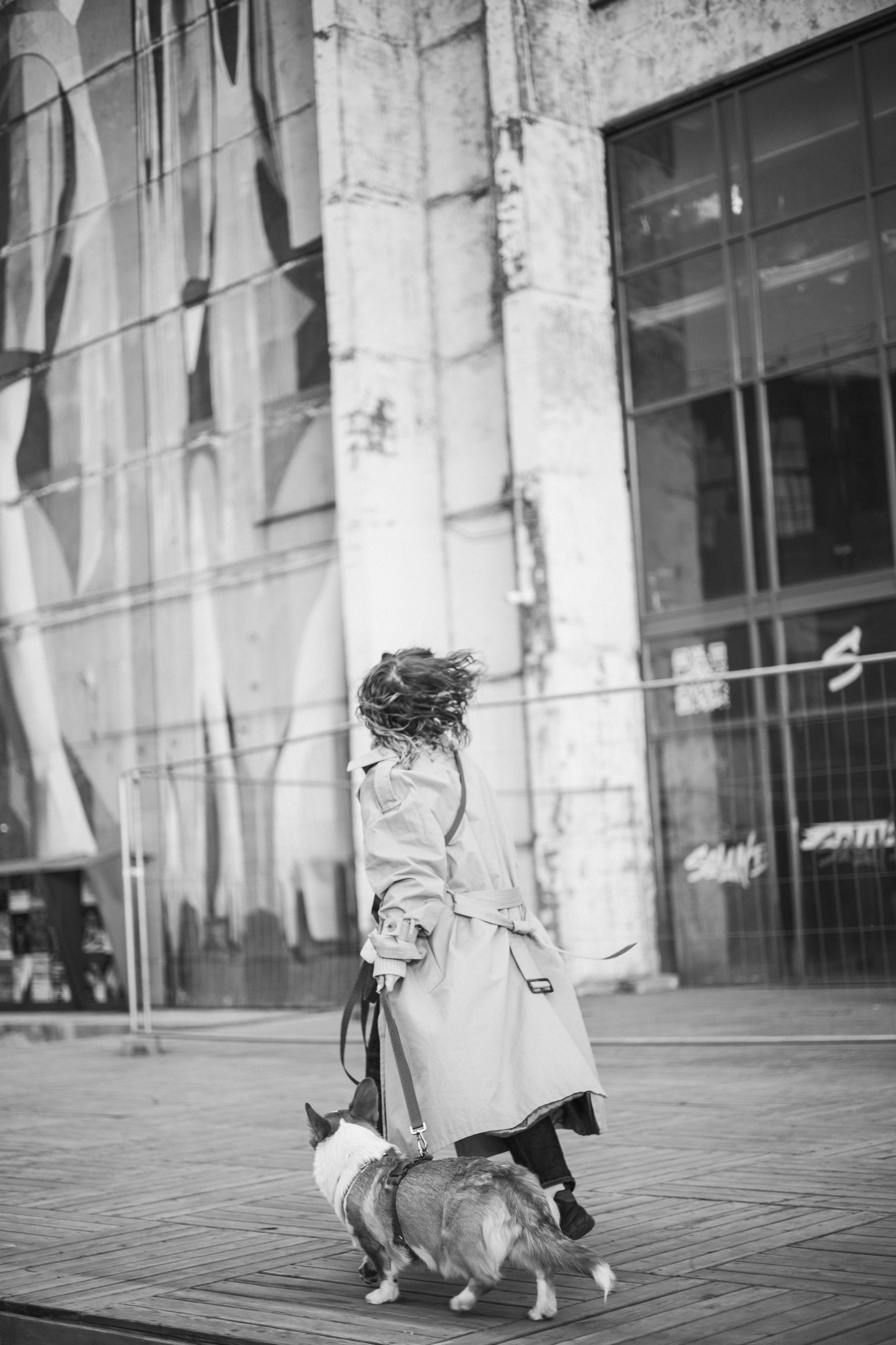 Александра и Мика. Фотограф животных Евгения Верцинская