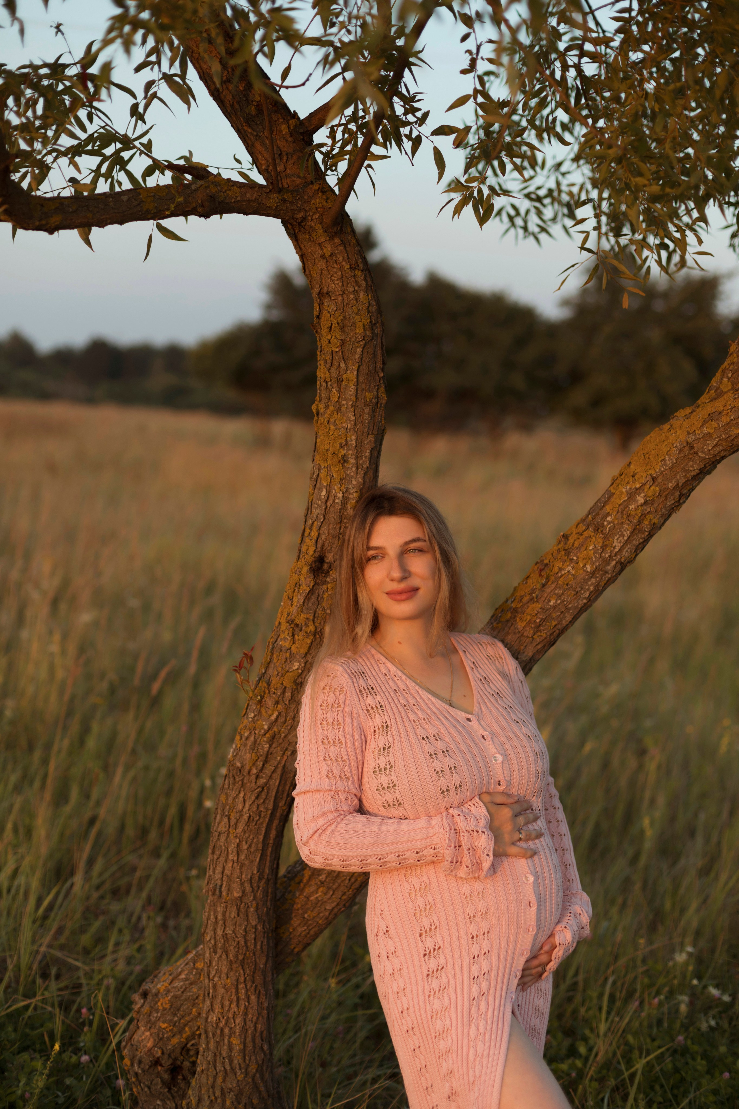 Беременность. Фотограф Мария Щеголькова. Чувственный женский портрет