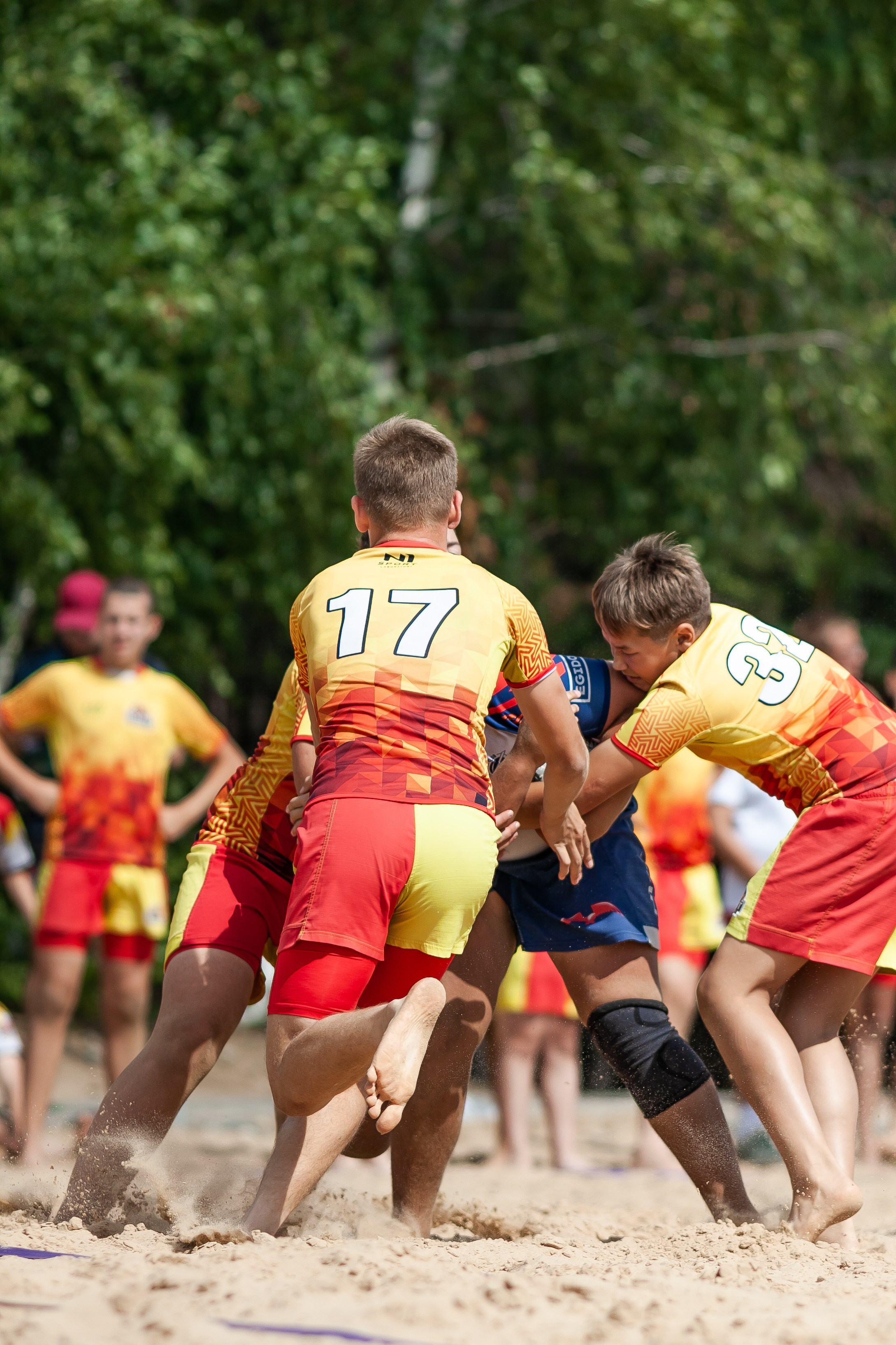 «Кубок «Молота» по пляжному Регби. Фотография