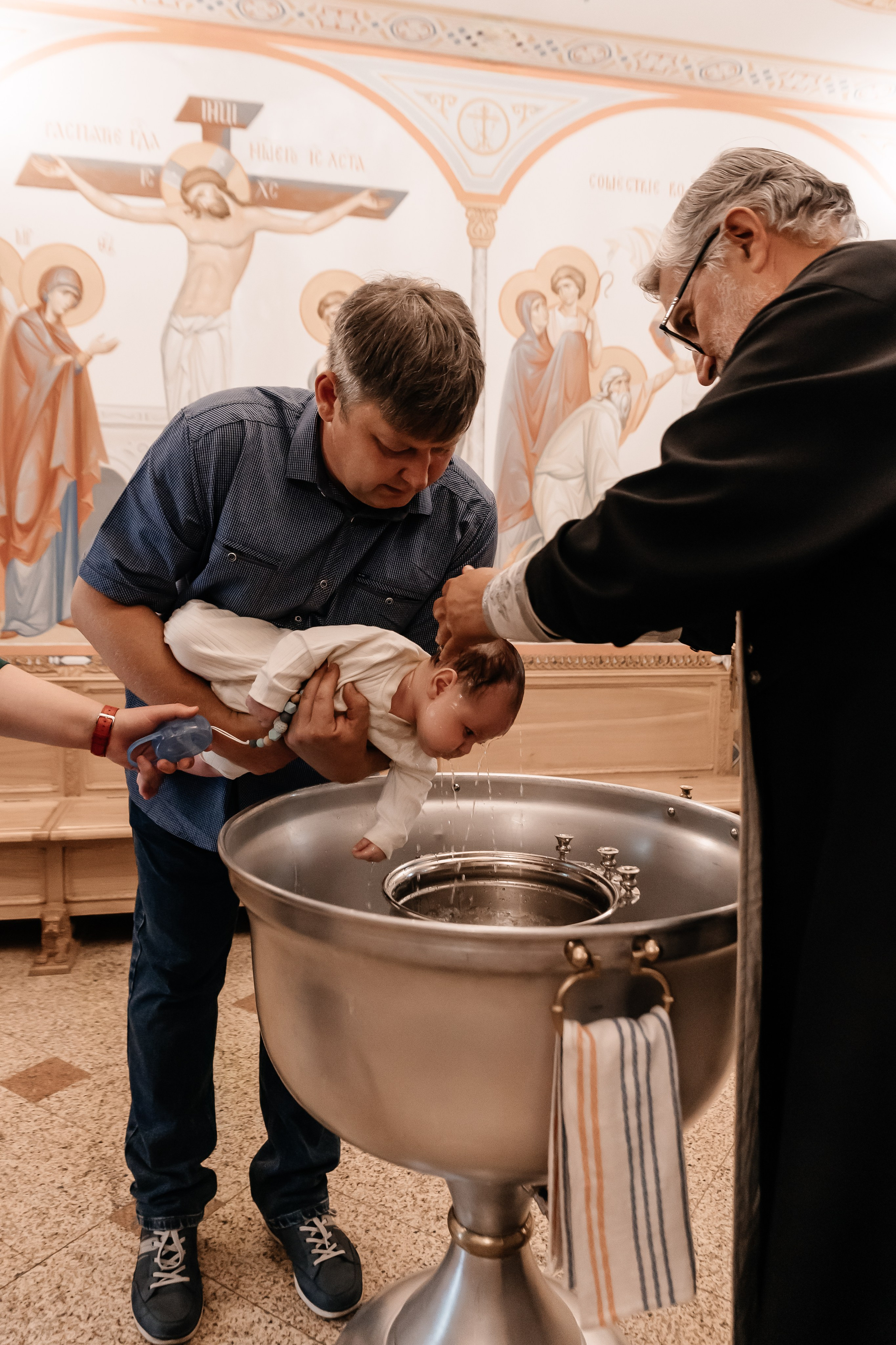 Крещение Максима. Семейный фотограф Минск Усова Ольга