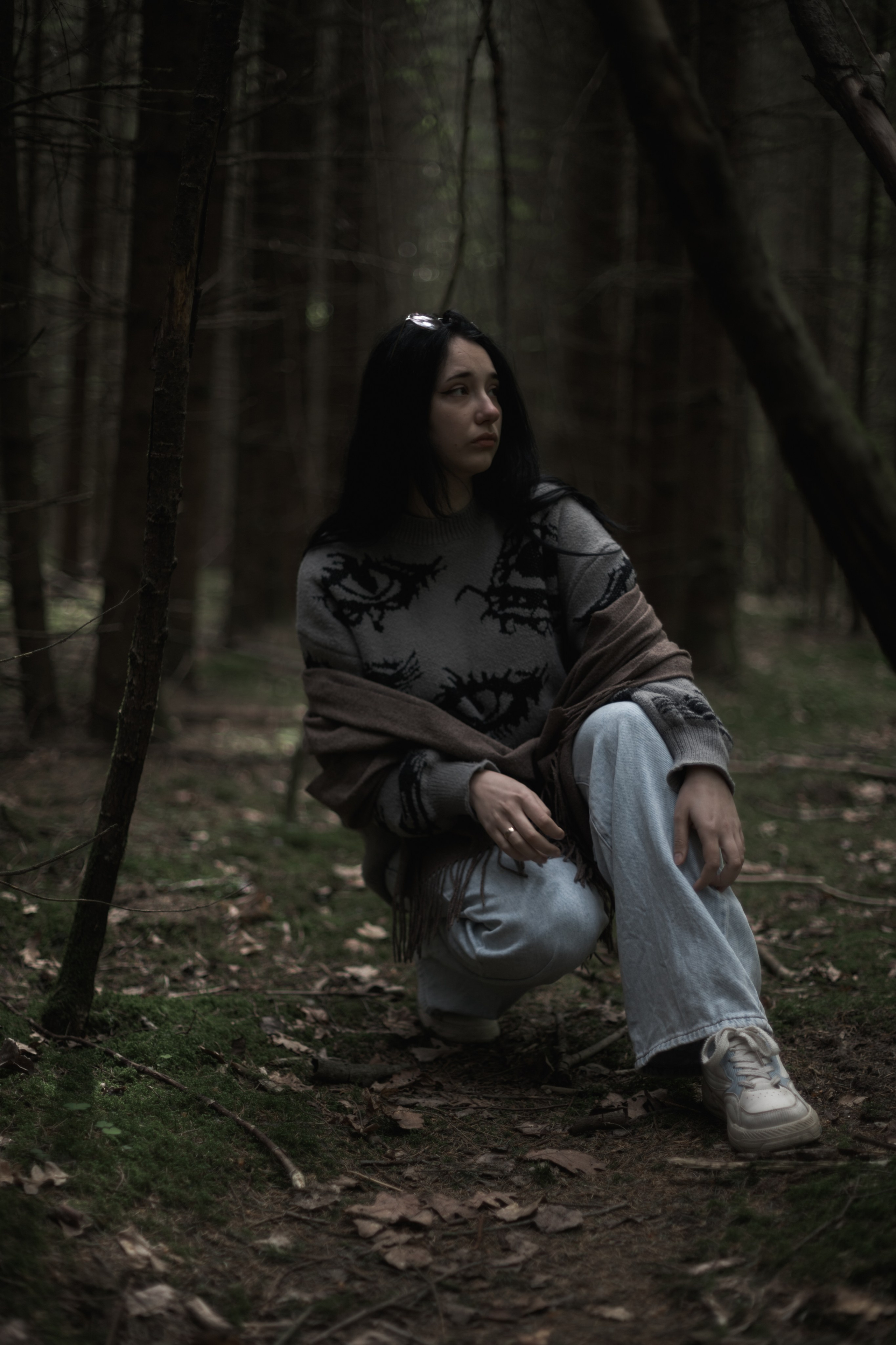 Полина Л — (Лесной массив). — Digital Noise —