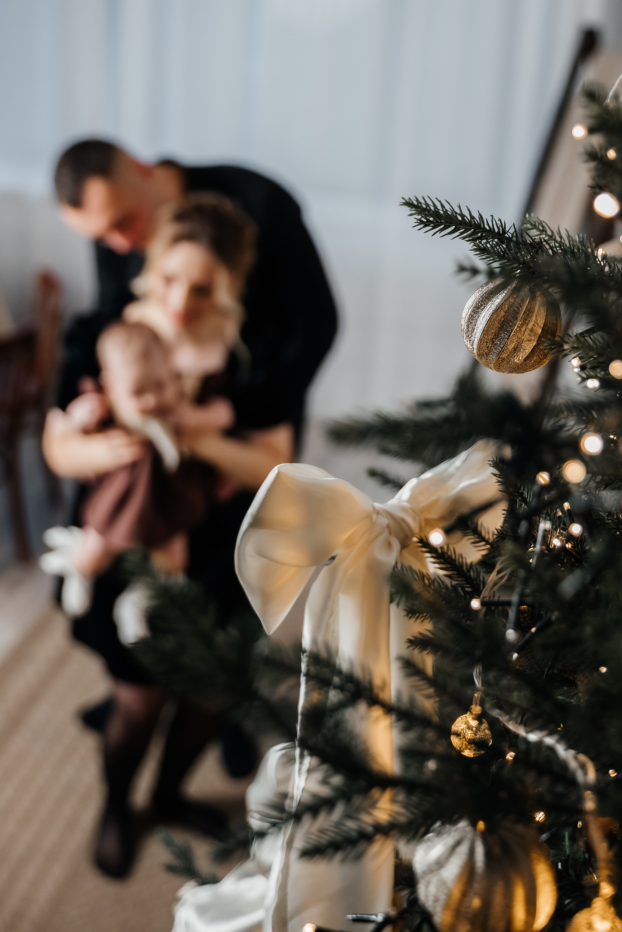 Мама, папа и маленькая принцесса (студия Молоко, зал Милена). Фотограф в Дзержинске Наташа Баева