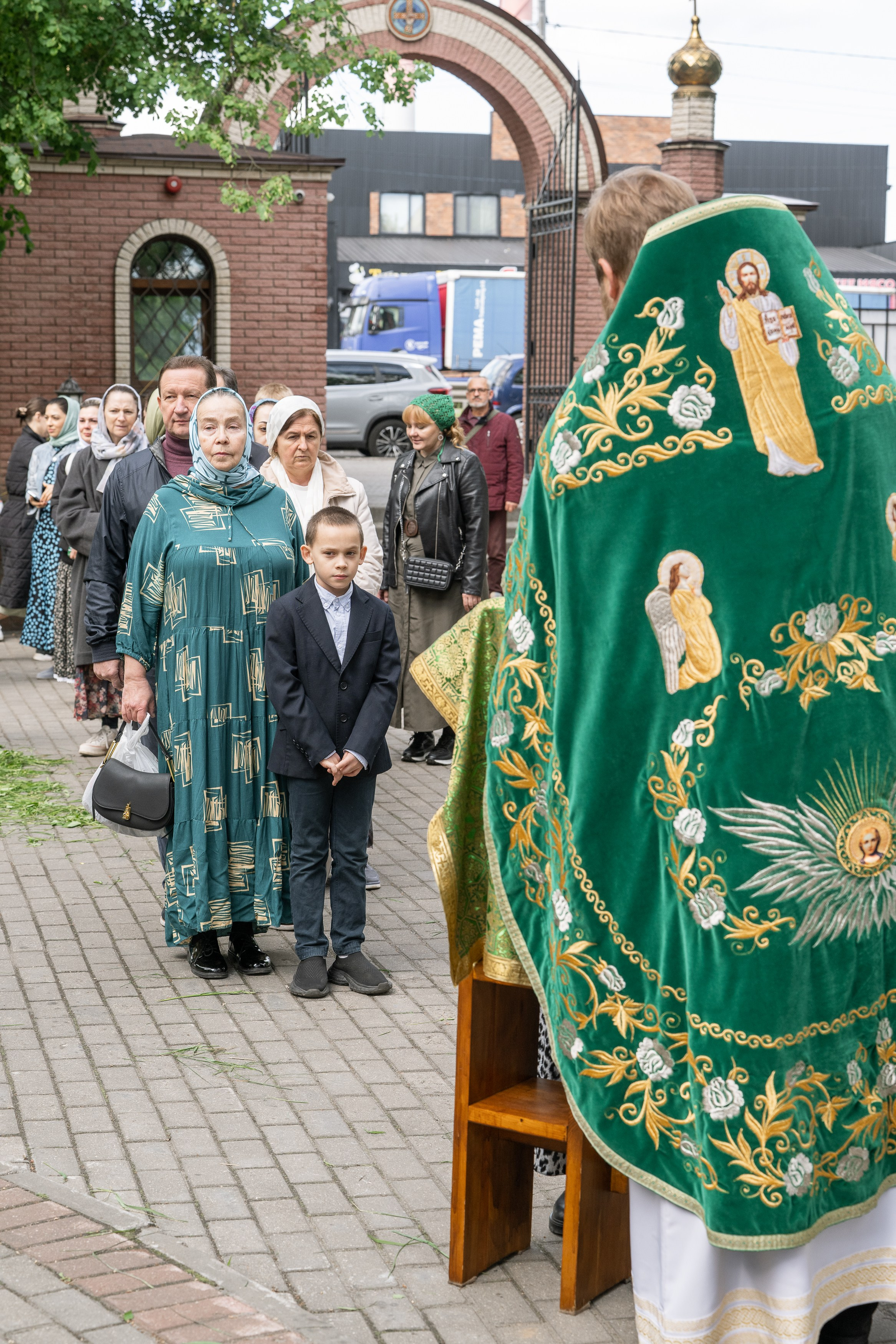 Престольный праздник в храме Троицы Живоначальной. Фотограф Москва/Подмосковье