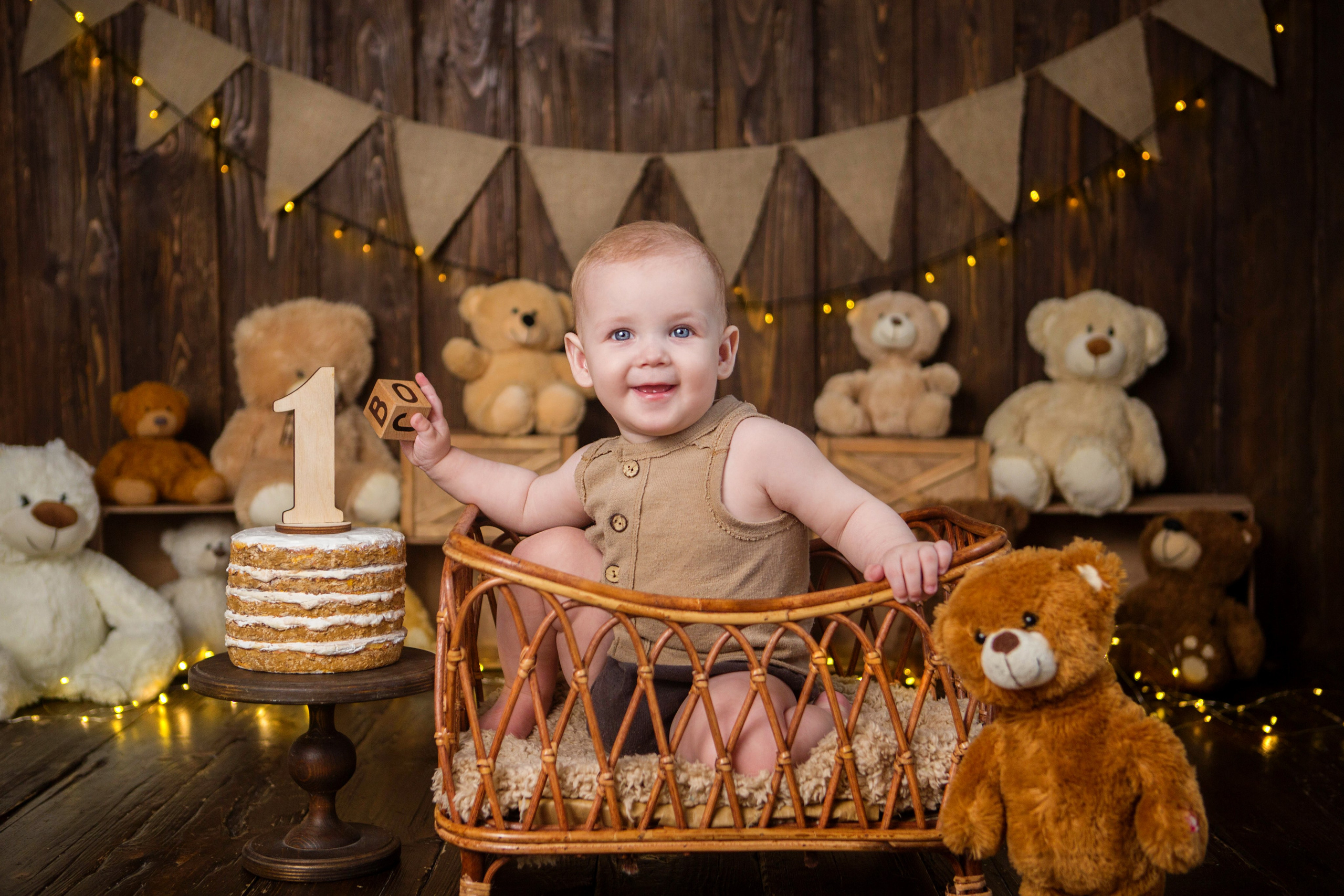 Макар, 1 год. Фотостудия «Антураж». Свадебный семейный и детский фотограф в Краснодаре Карина Федоровская