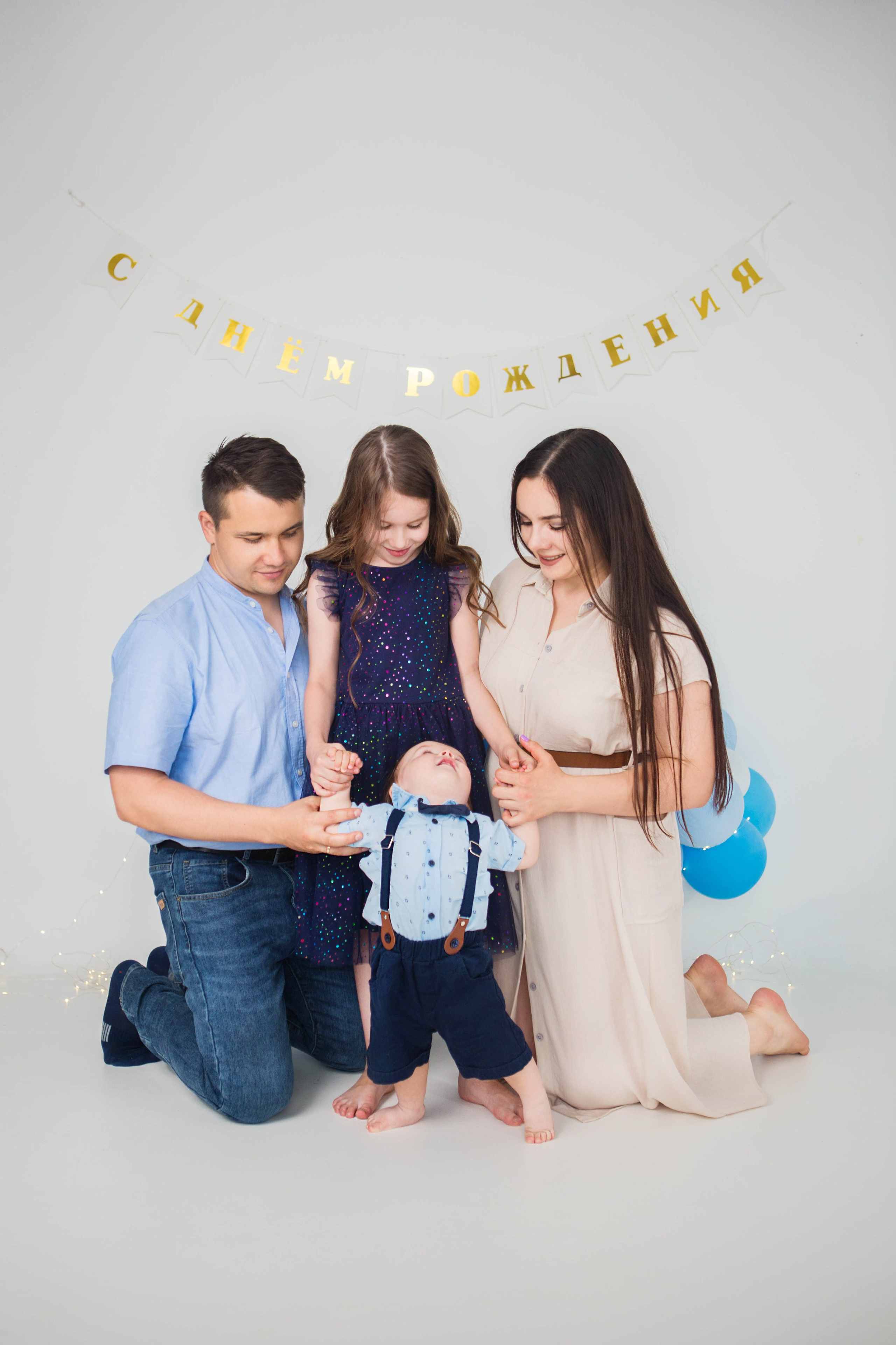 Макс, 1 год. Фотостудия «Антураж». Свадебный семейный и детский фотограф в Краснодаре Карина Федоровская