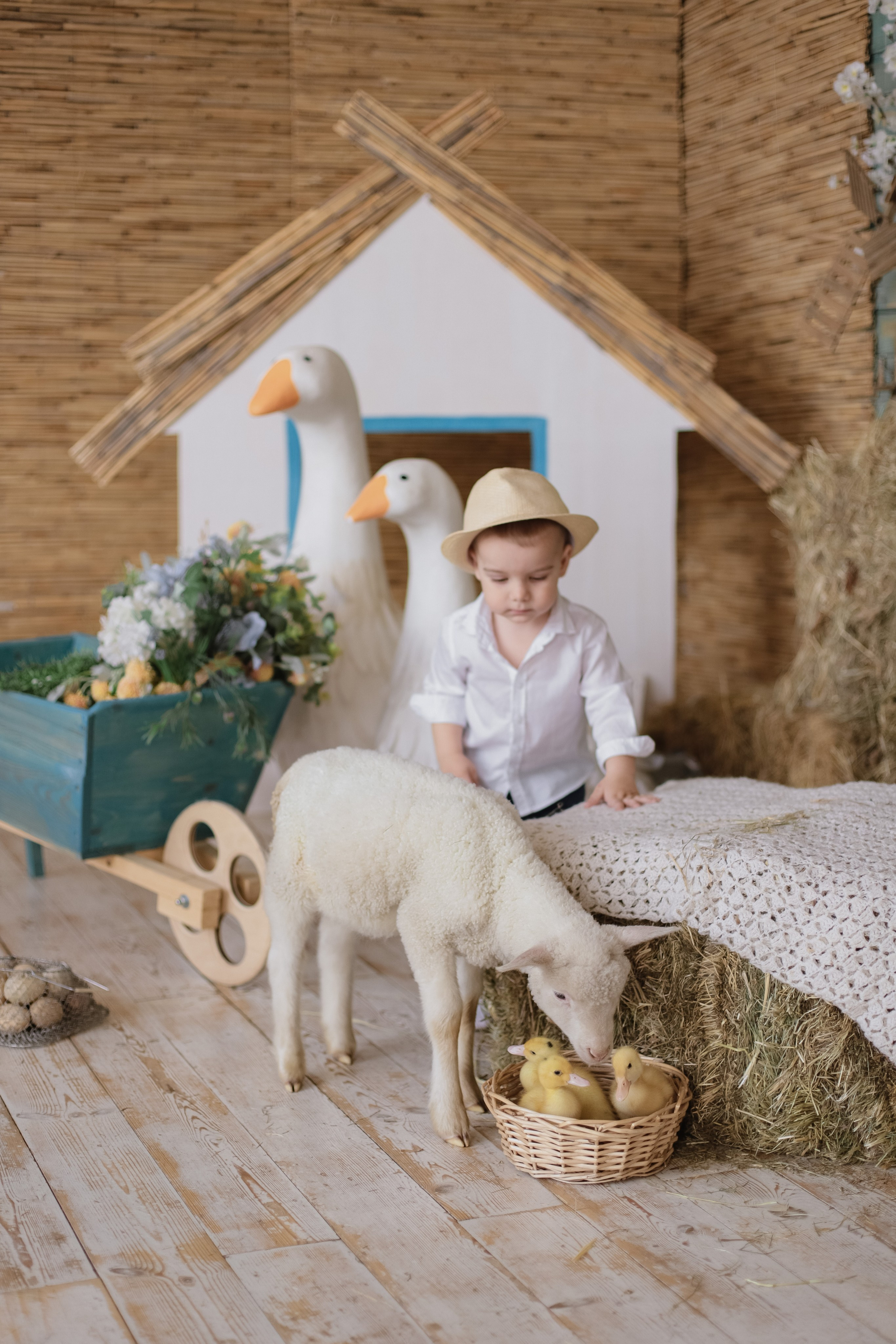 Юля и Максим — с утятами и барашком. Свадебный, семейный и детский фотограф в Люберцах Зайцева Анастасия