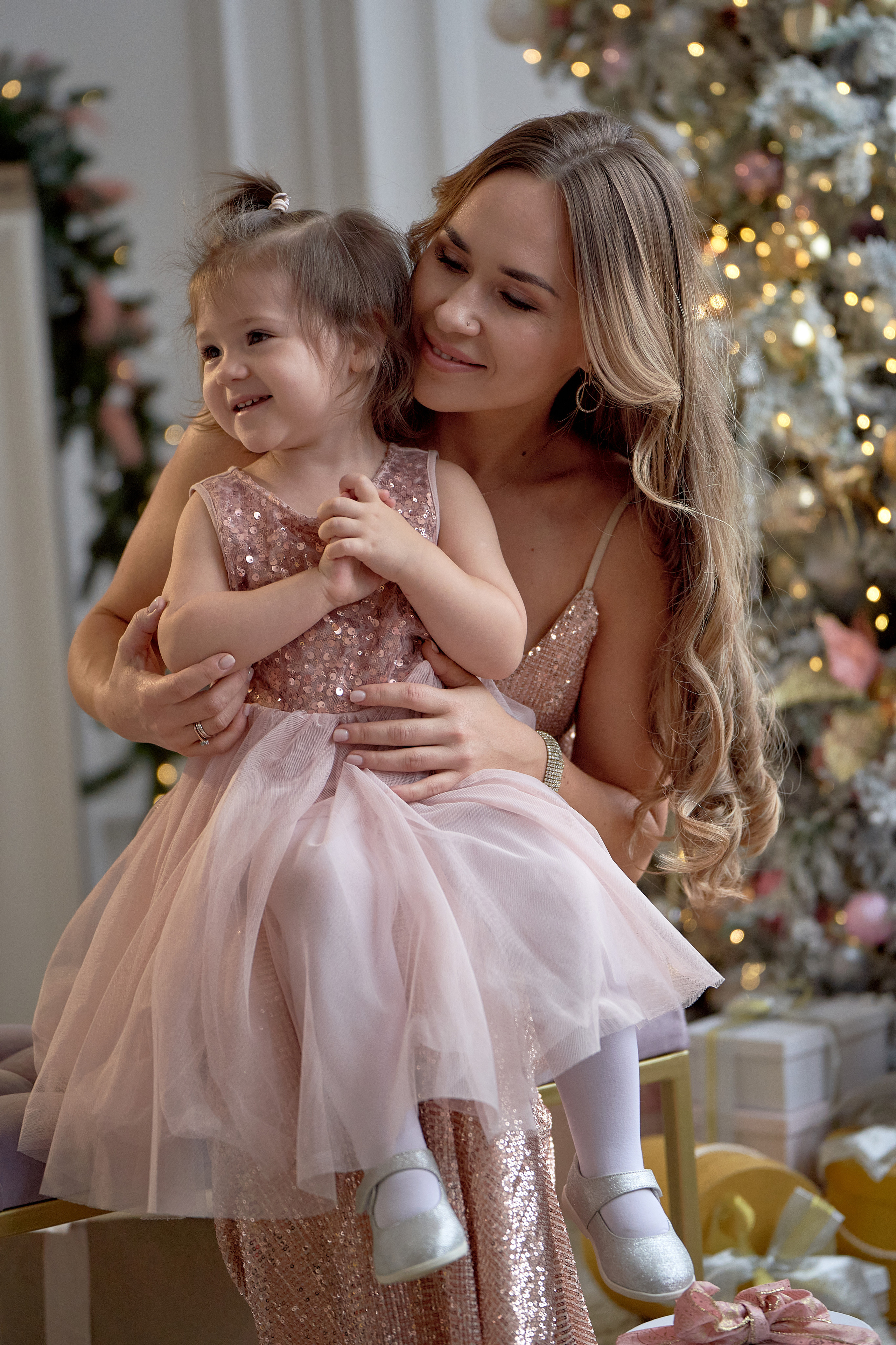 Семейная новогодняя съёмка. Мартазова Екатерина фотограф. Екатеринбург