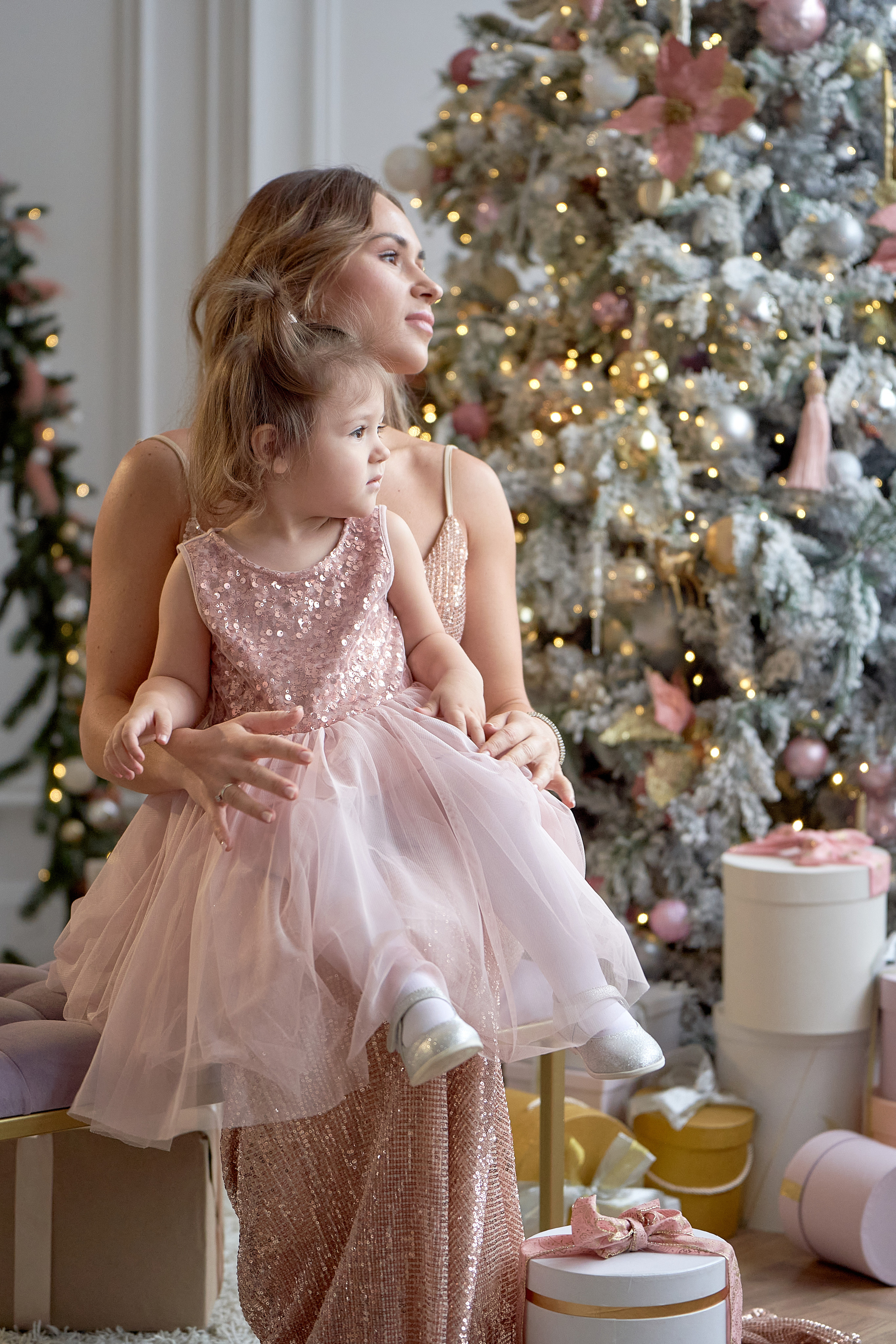 Семейная новогодняя съёмка. Мартазова Екатерина фотограф. Екатеринбург