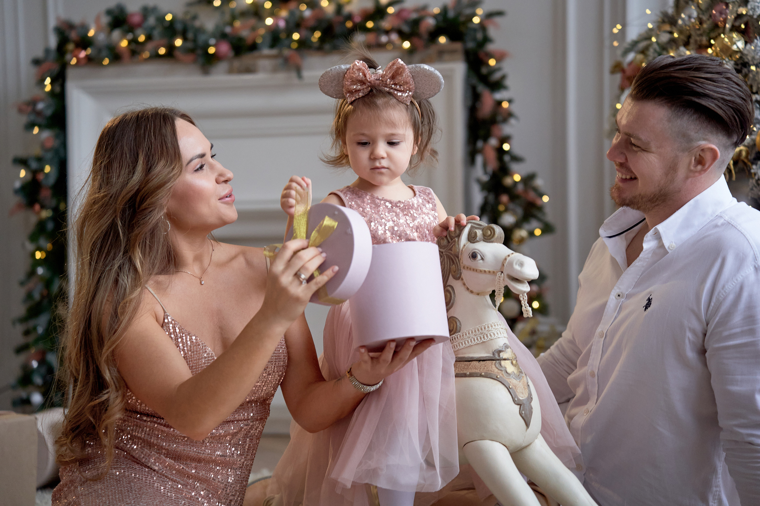 Семейная новогодняя съёмка. Мартазова Екатерина фотограф. Екатеринбург