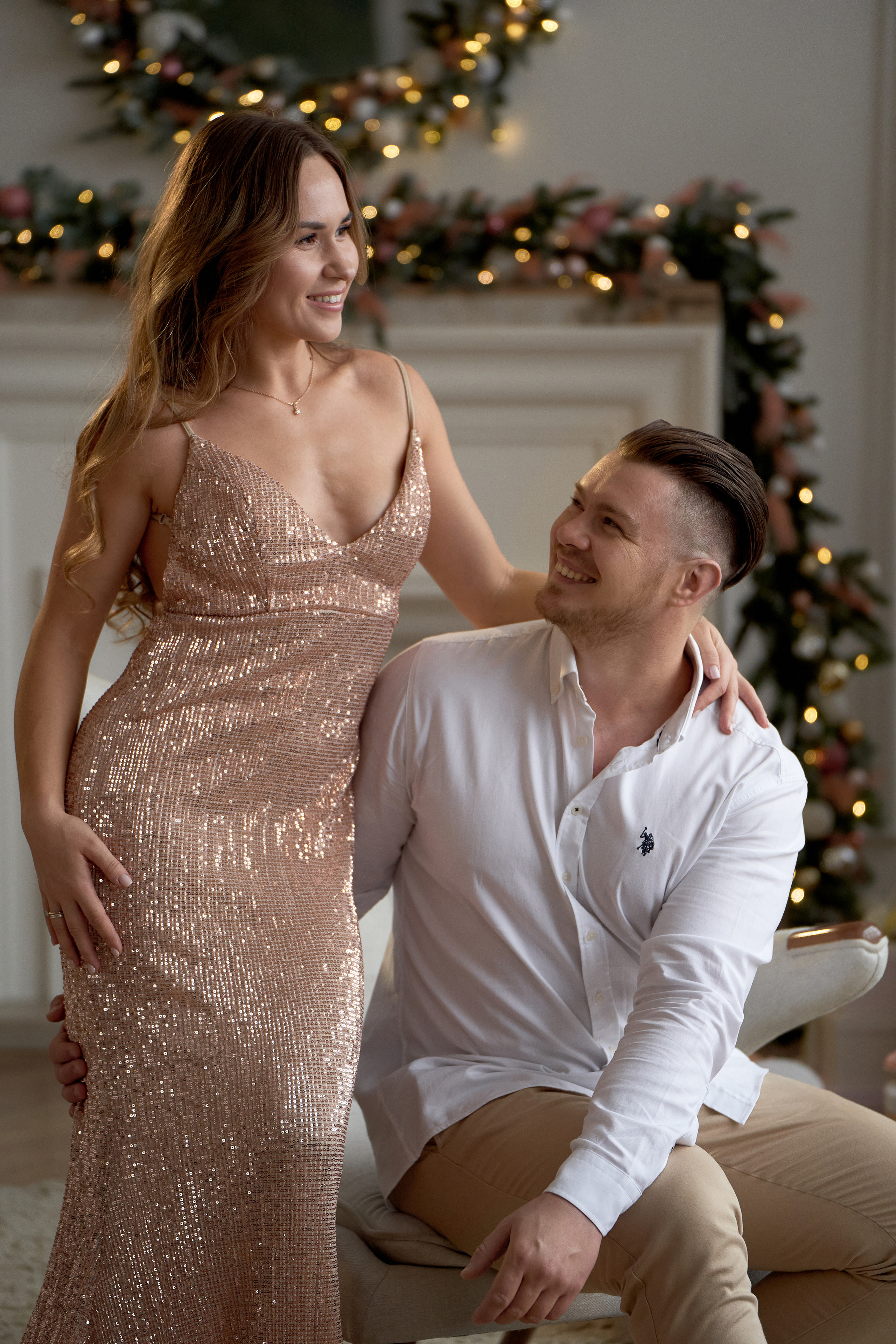 Семейная новогодняя съёмка. Мартазова Екатерина фотограф. Екатеринбург