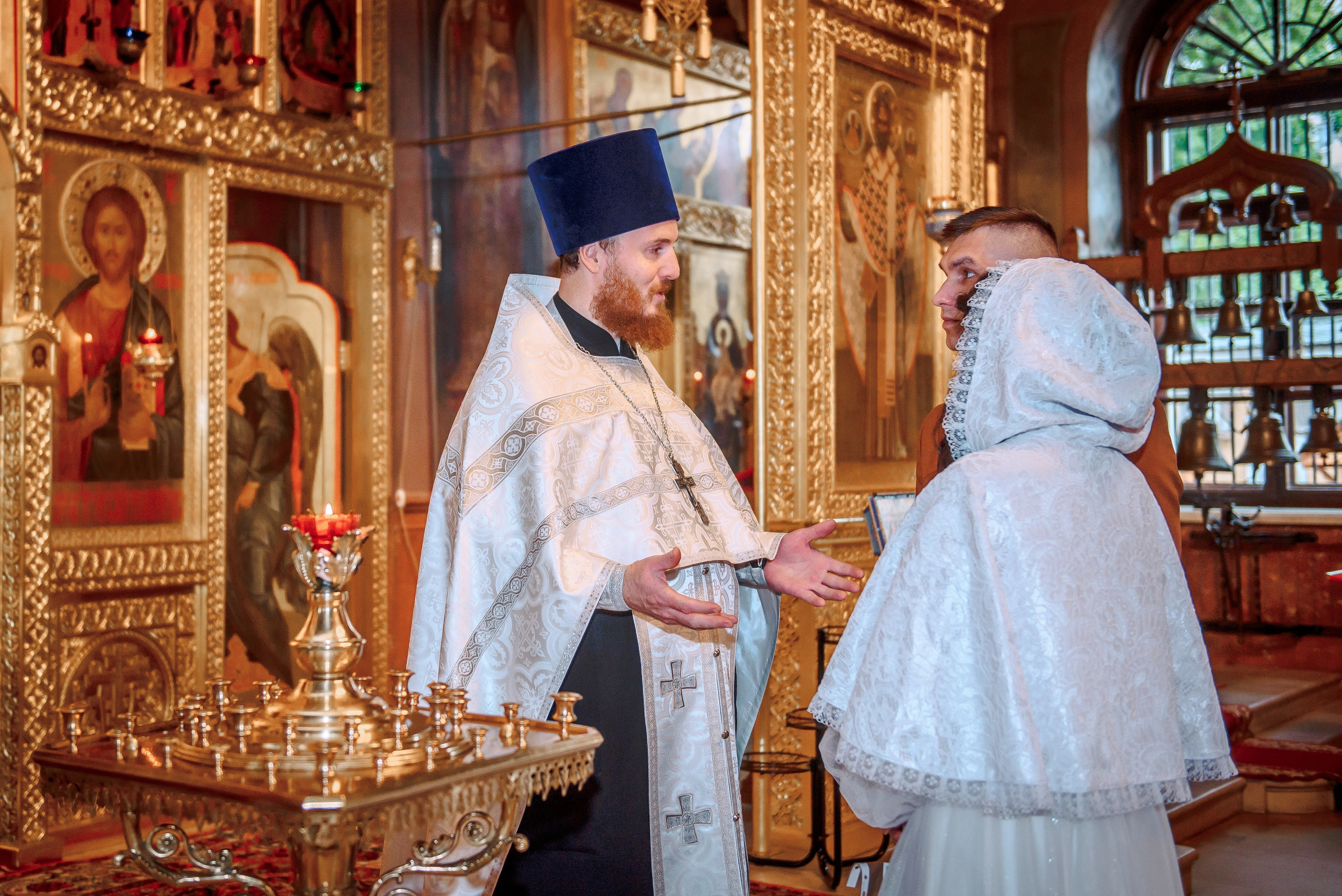 Венчание в Храме Бориса и Глеба в Дегунино. Свадебный и семейный фотограф в Москве Юлия Винник