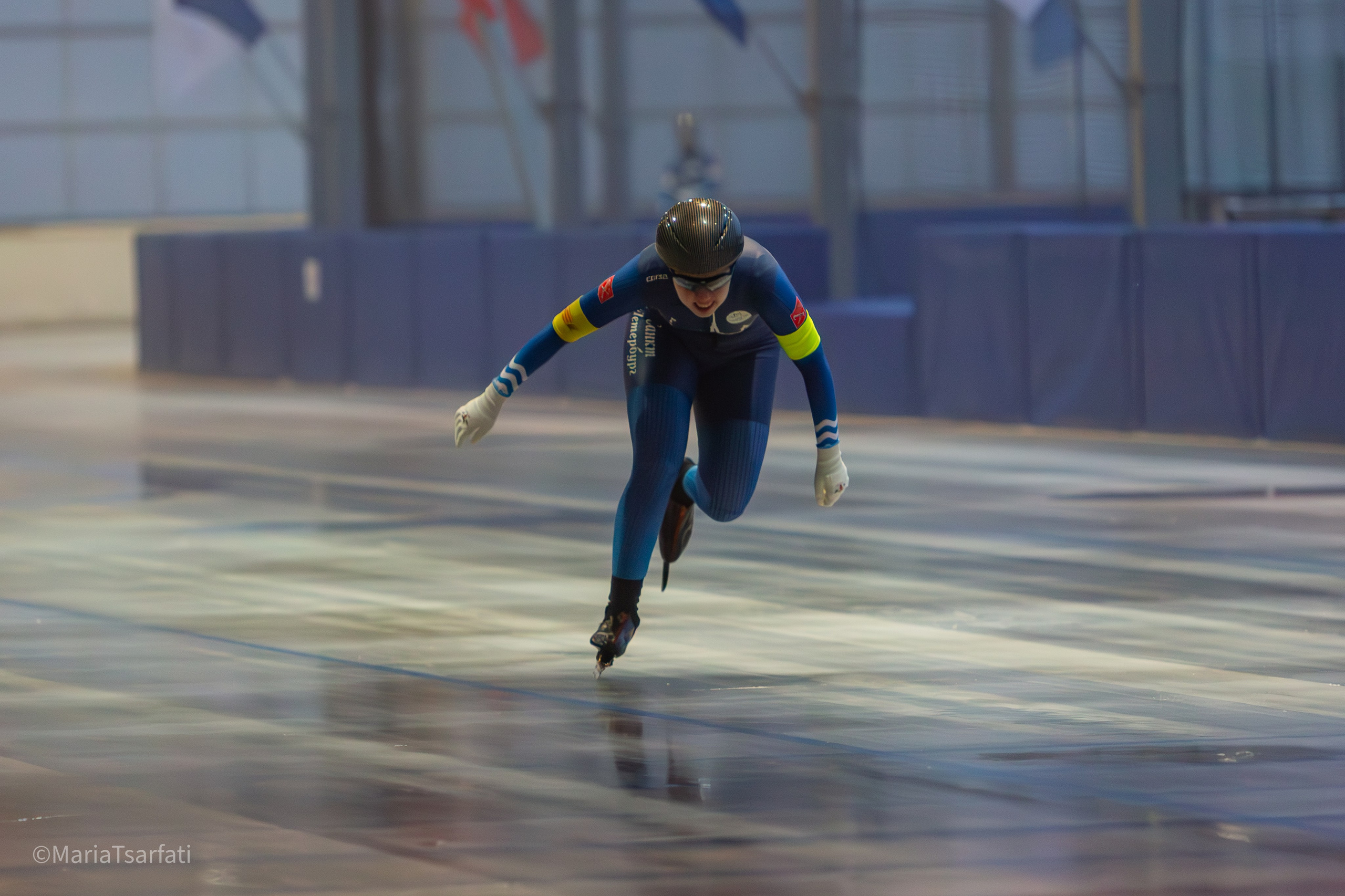 Первенство Санкт-Петербурга по конькобежному спорту, 2025. Спортивная съемка Мария Царфати