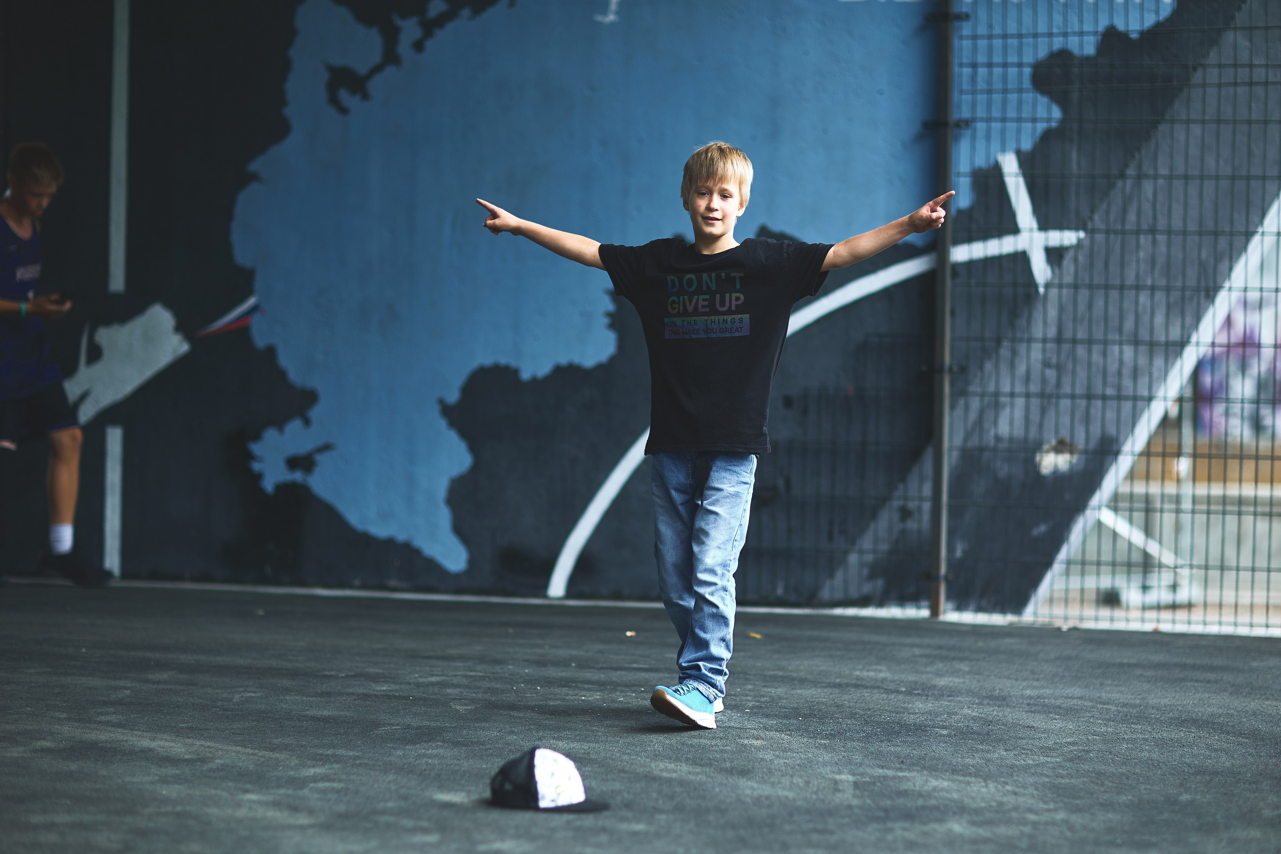 дети в городской фотосессии