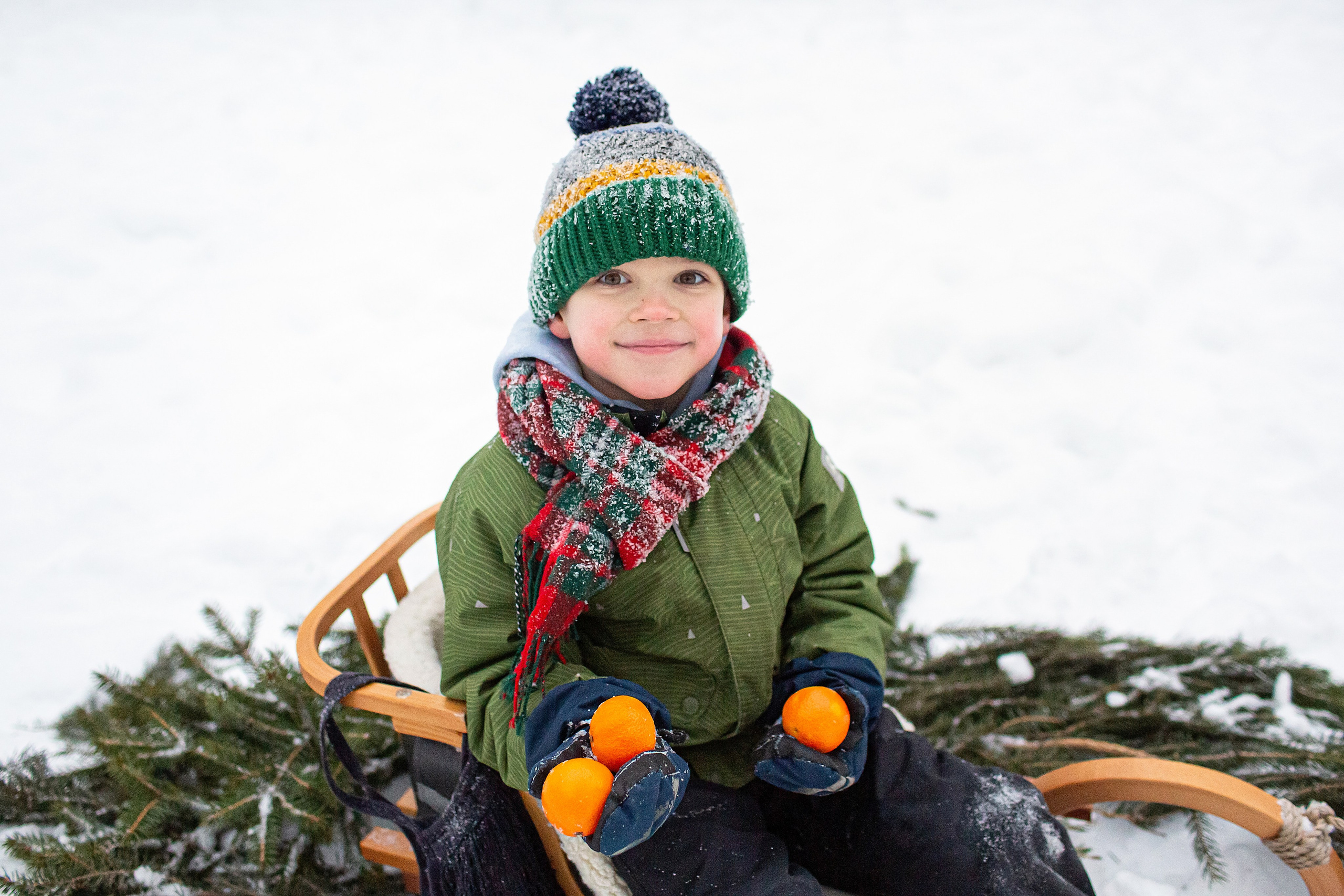 Зима в детском саду. Свадебный, семейный, детский фотограф в Санкт-Петербурге