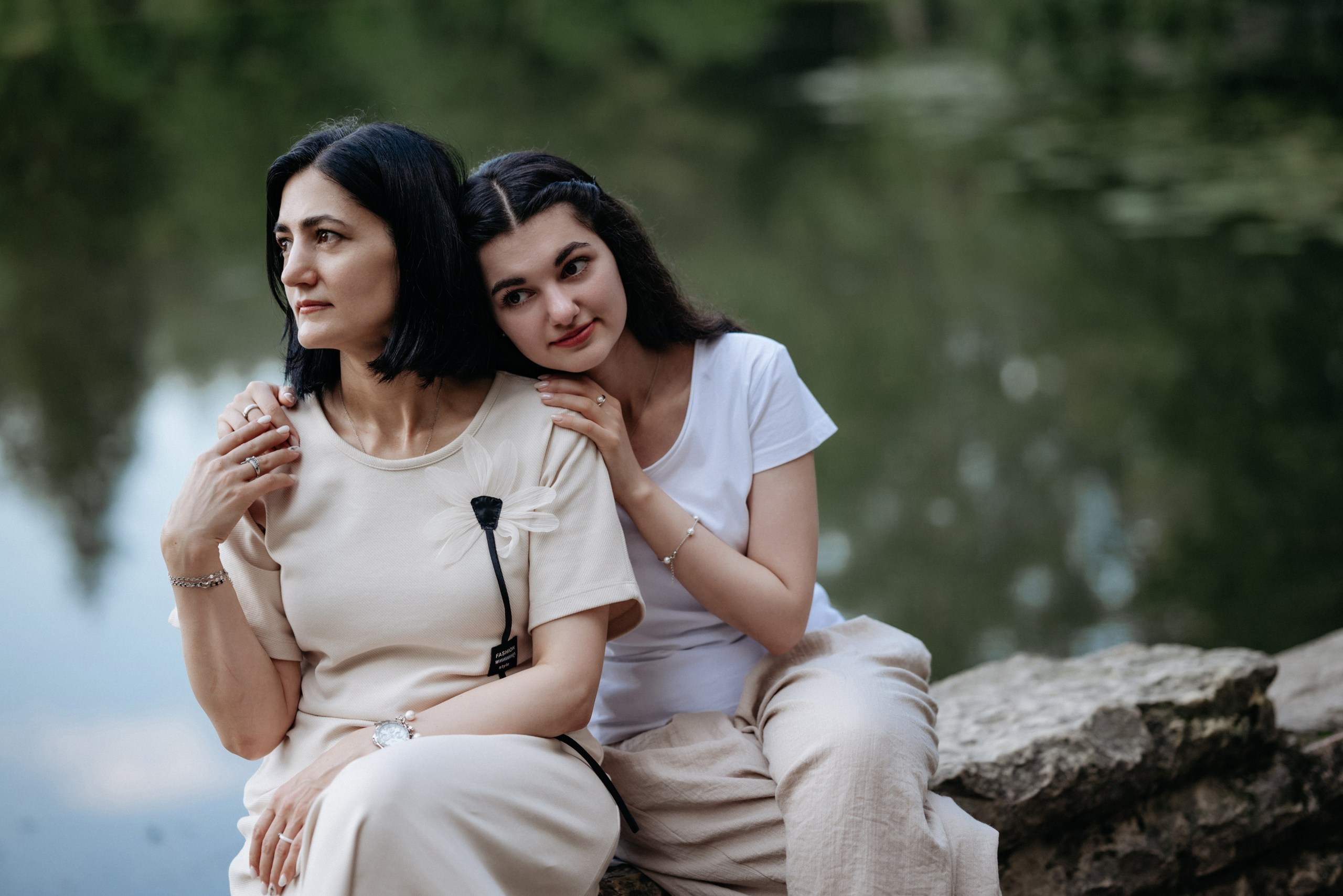 Семья в парке