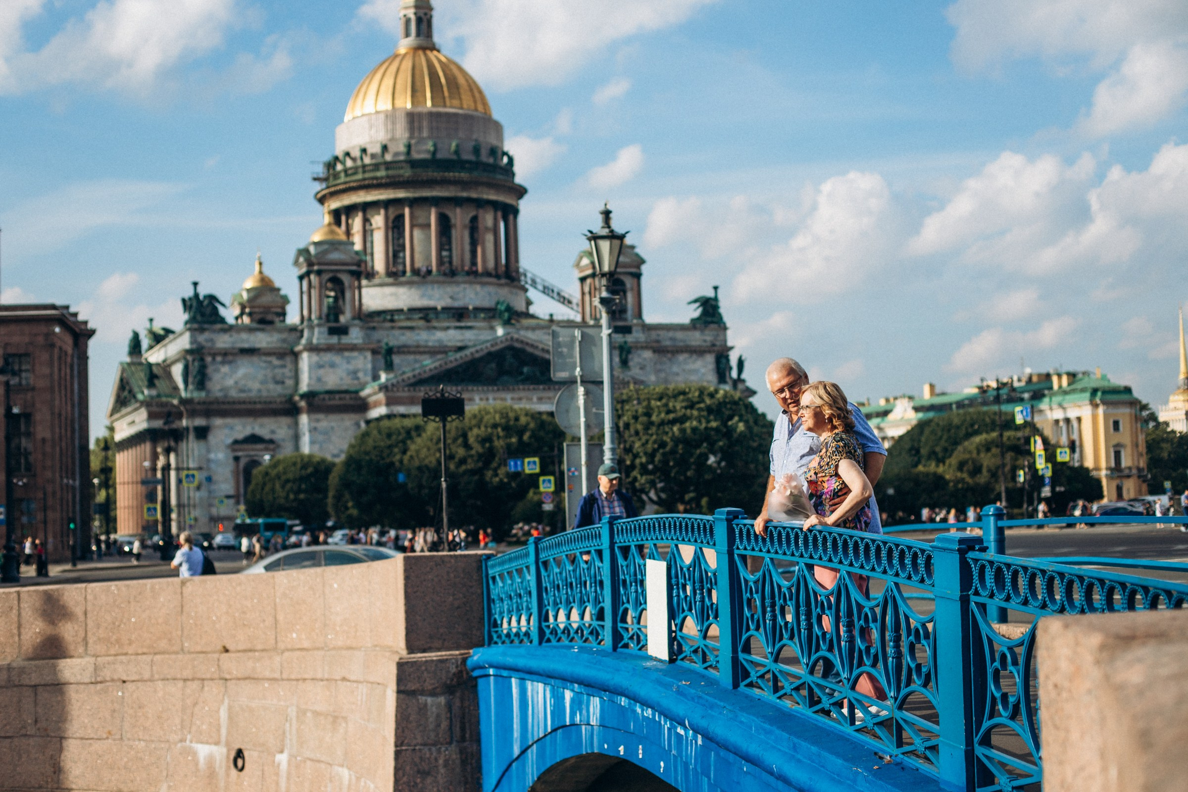 Андрей и Елена в августе. Фотопрогулка в Петербурге. Индивидуальный и семейный фотограф в Санкт-Петербурге