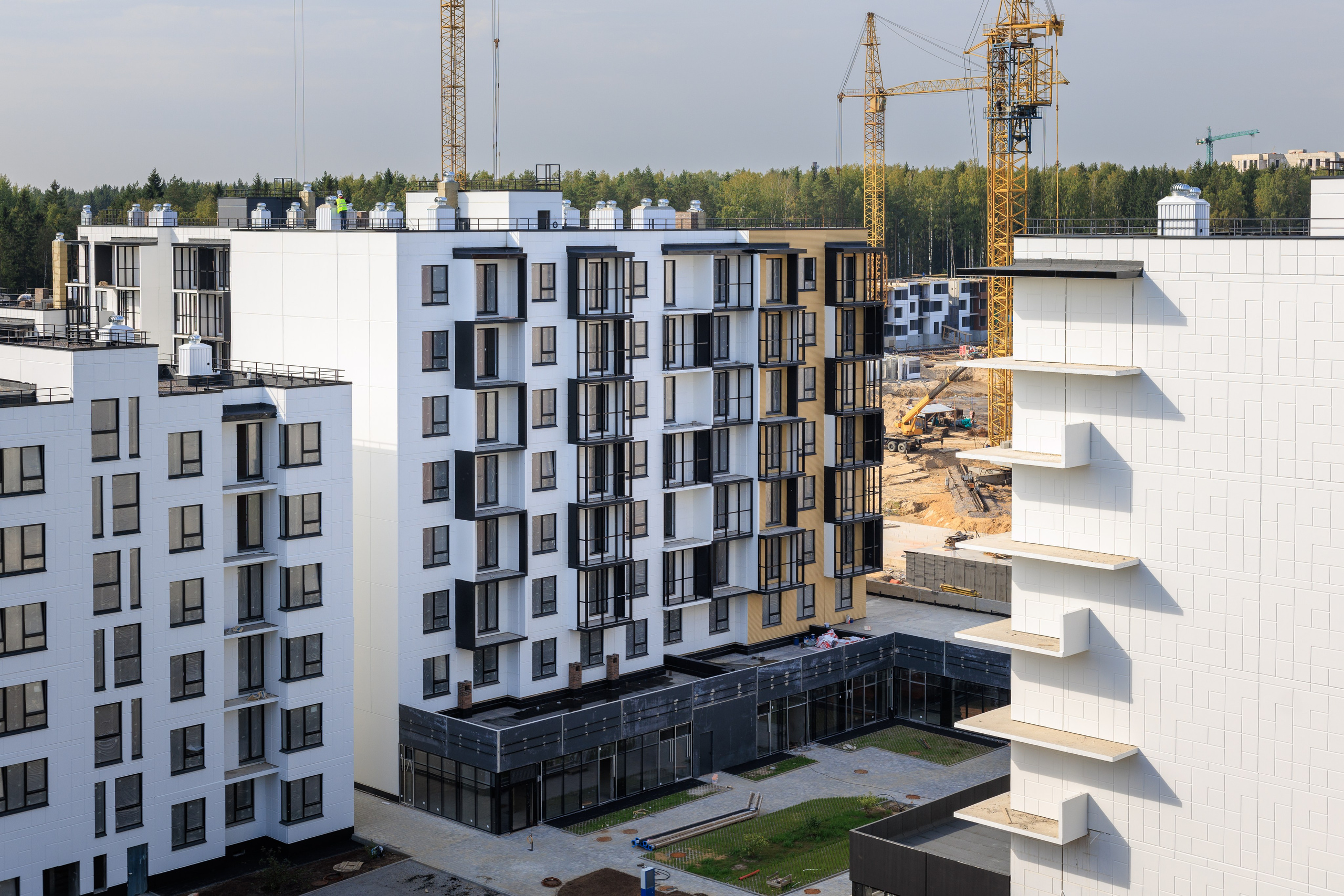 Архитектурная и репортажная фотосъёмка для застройщика