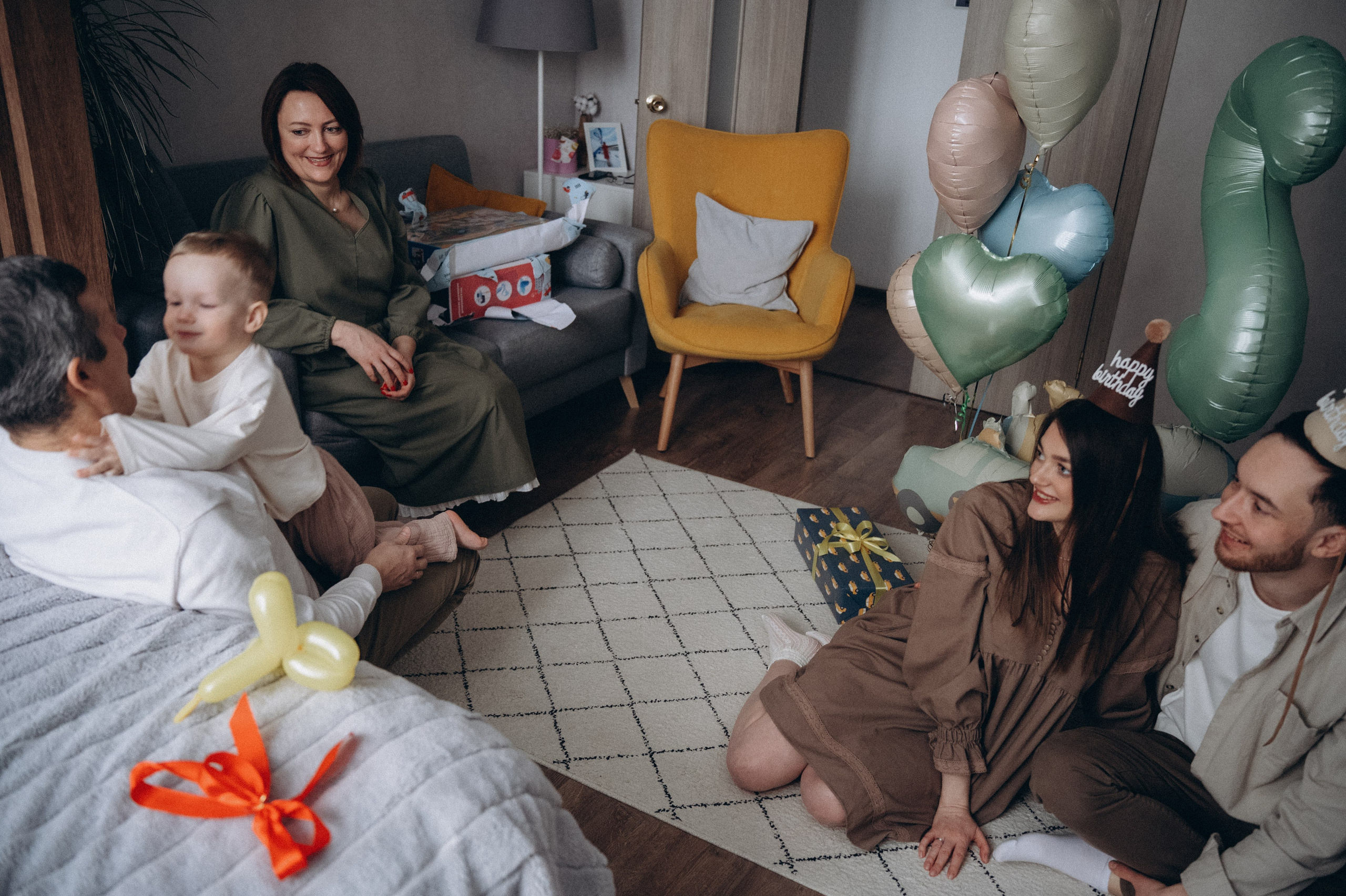 Репортаж. День рождения. Семейный свадебный фотограф Екатеринбург Первоуральск Шарнина Алёна