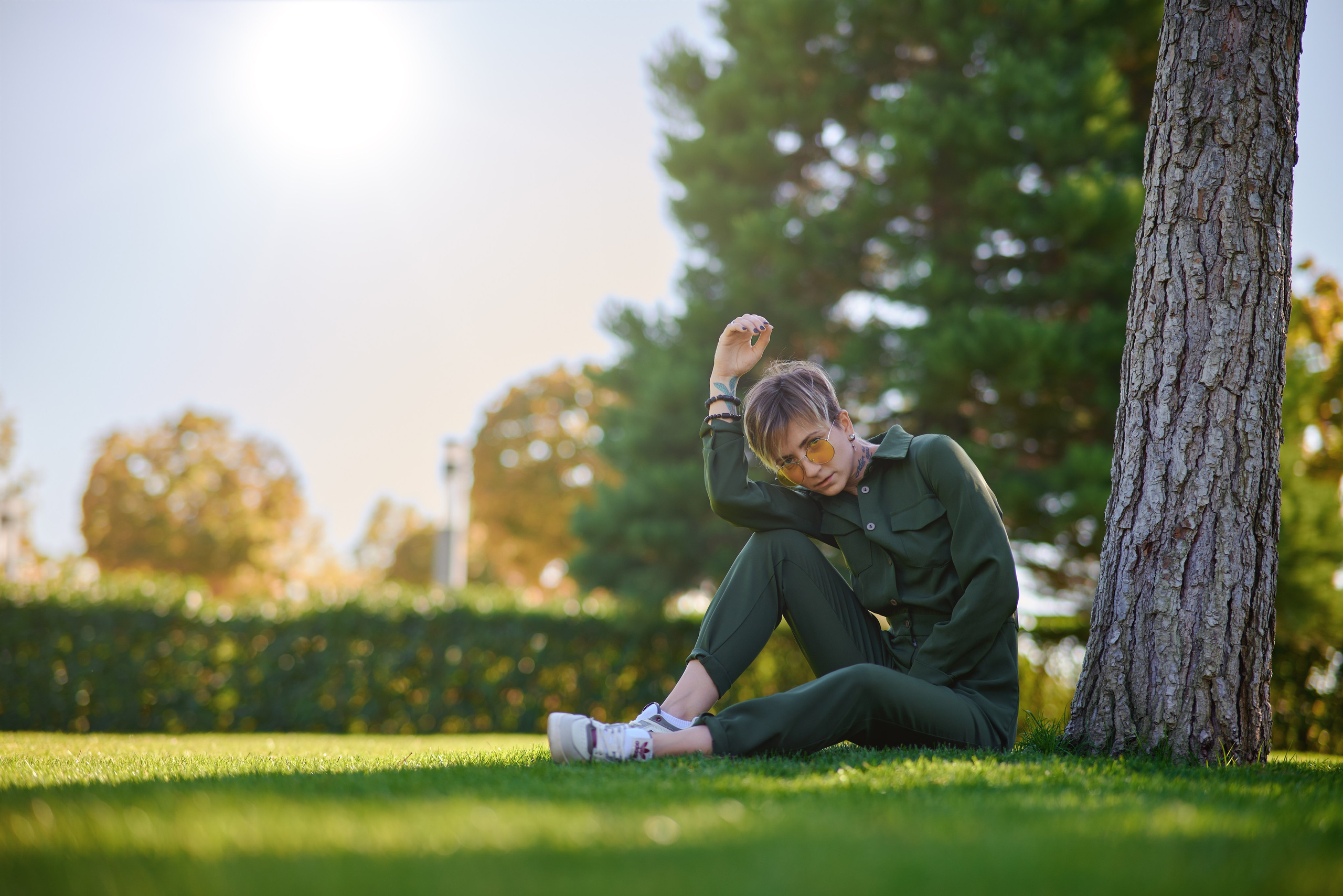 Индивидуальная уличная фотосессия с Оксаной. Бизнес, мужской фотограф в Краснодаре | Аксёнов Алексей Владимирович