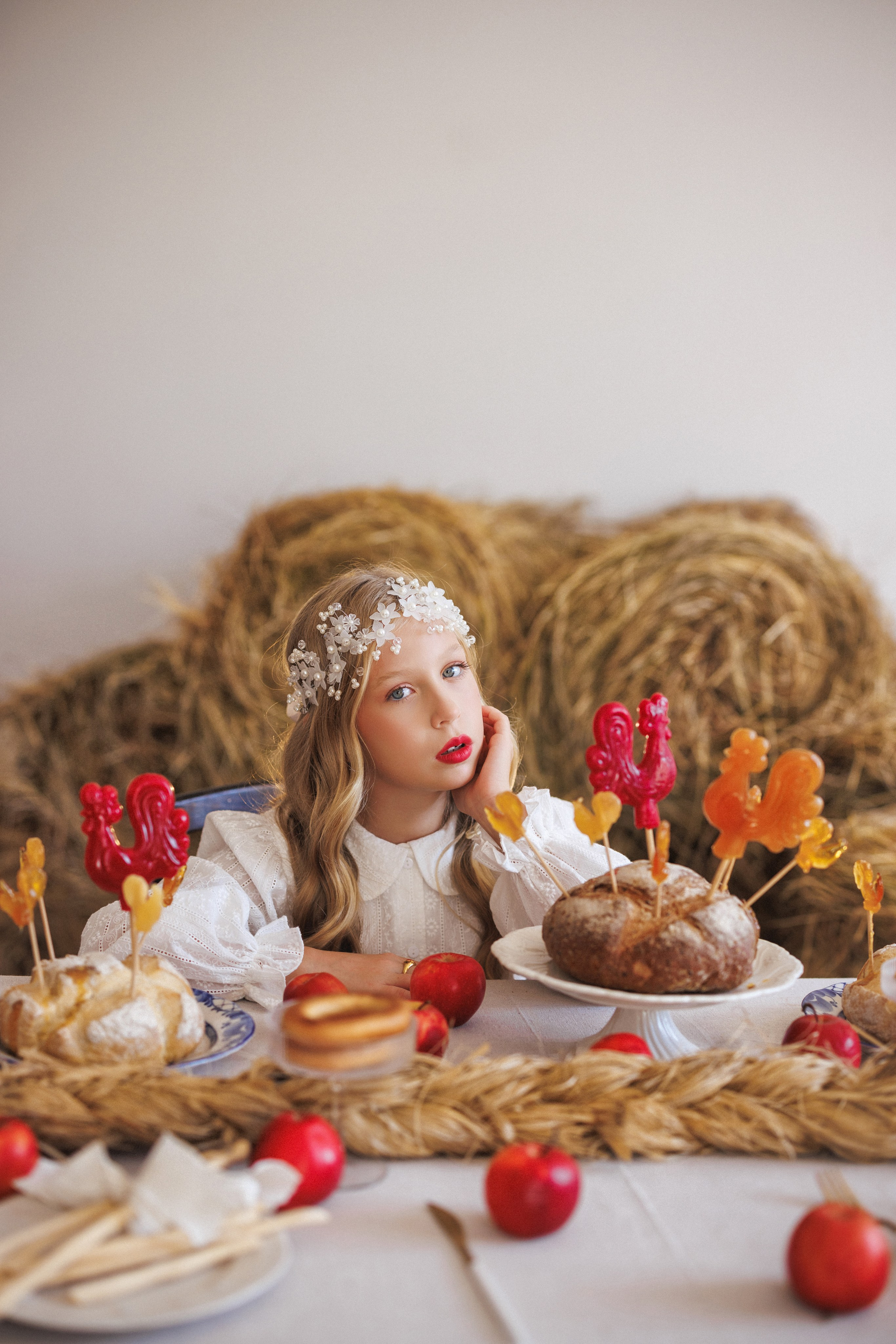 Фотосессия в современном Русском стиле. Фотостудия Лофт потолок, зал «Берлин», город Краснодар. Семейный и детский фотограф в Краснодаре Анна Трашкова